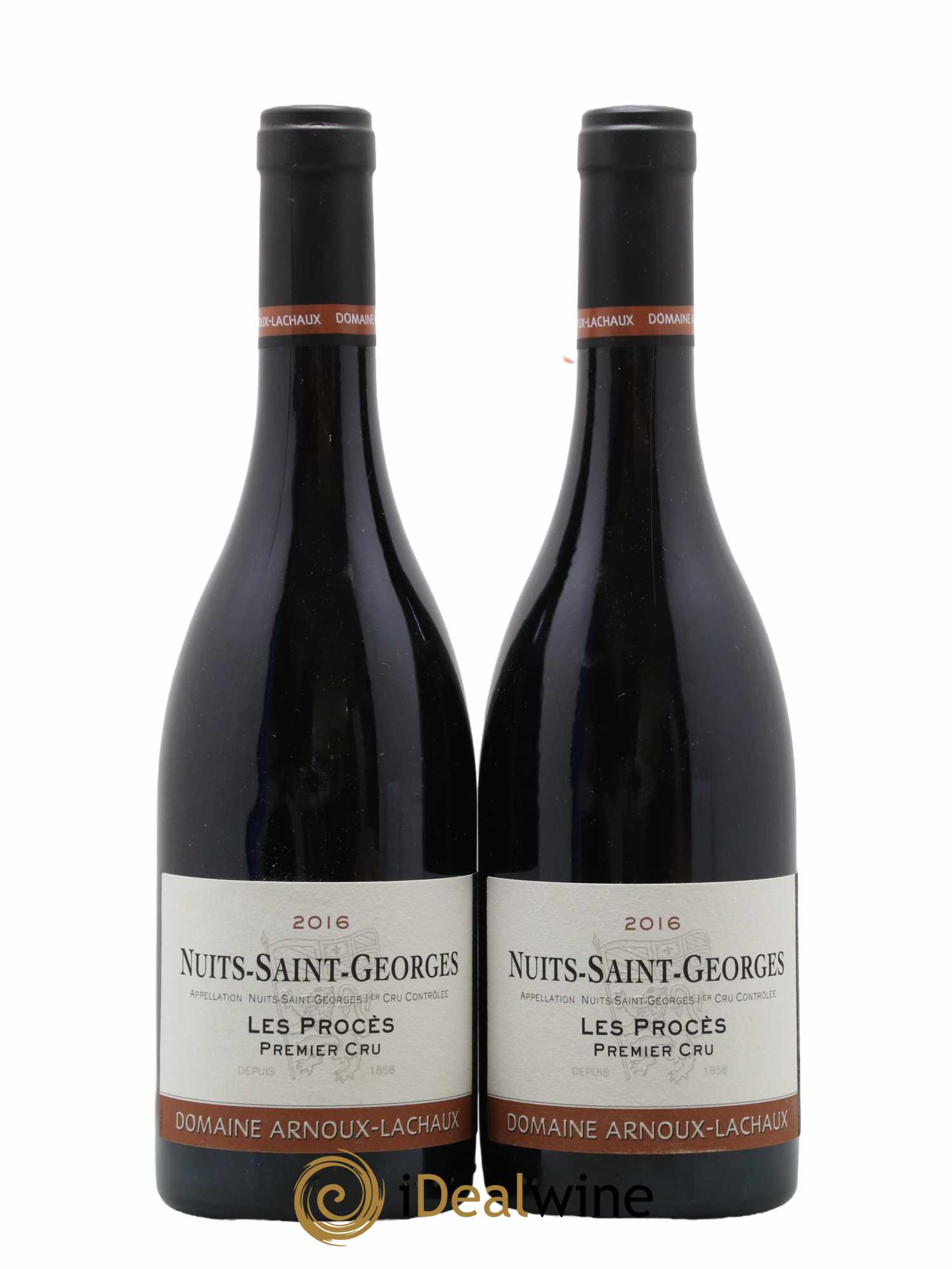 Nuits-Saint-Georges 1er Cru Les Procès Arnoux-Lachaux (Domaine) 2016 - Lot de 2 bouteilles - 0