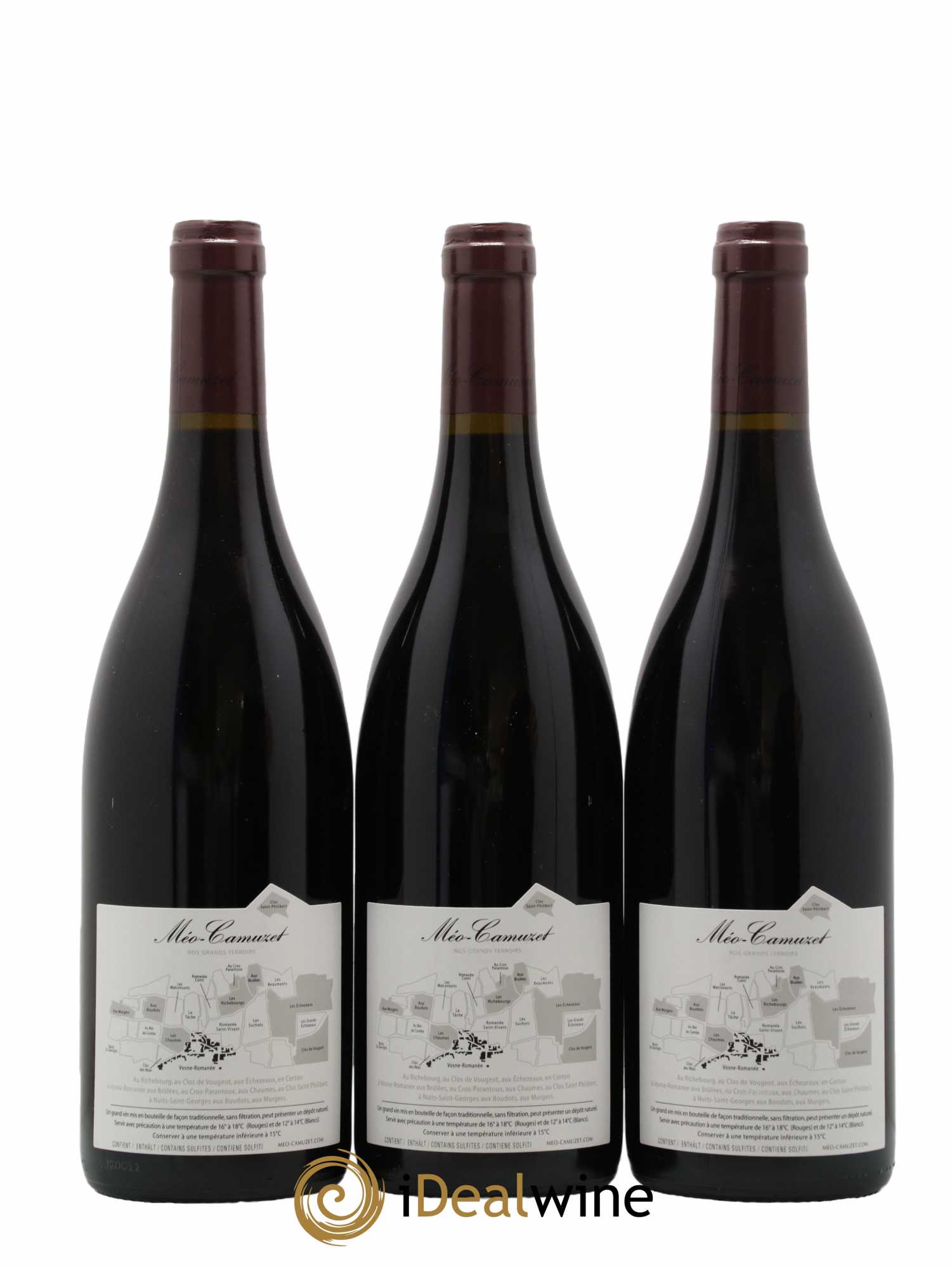 Vosne-Romanée 1er Cru Aux Brûlées Méo-Camuzet (Domaine) 2019 - Lot de 3 bouteilles - 1