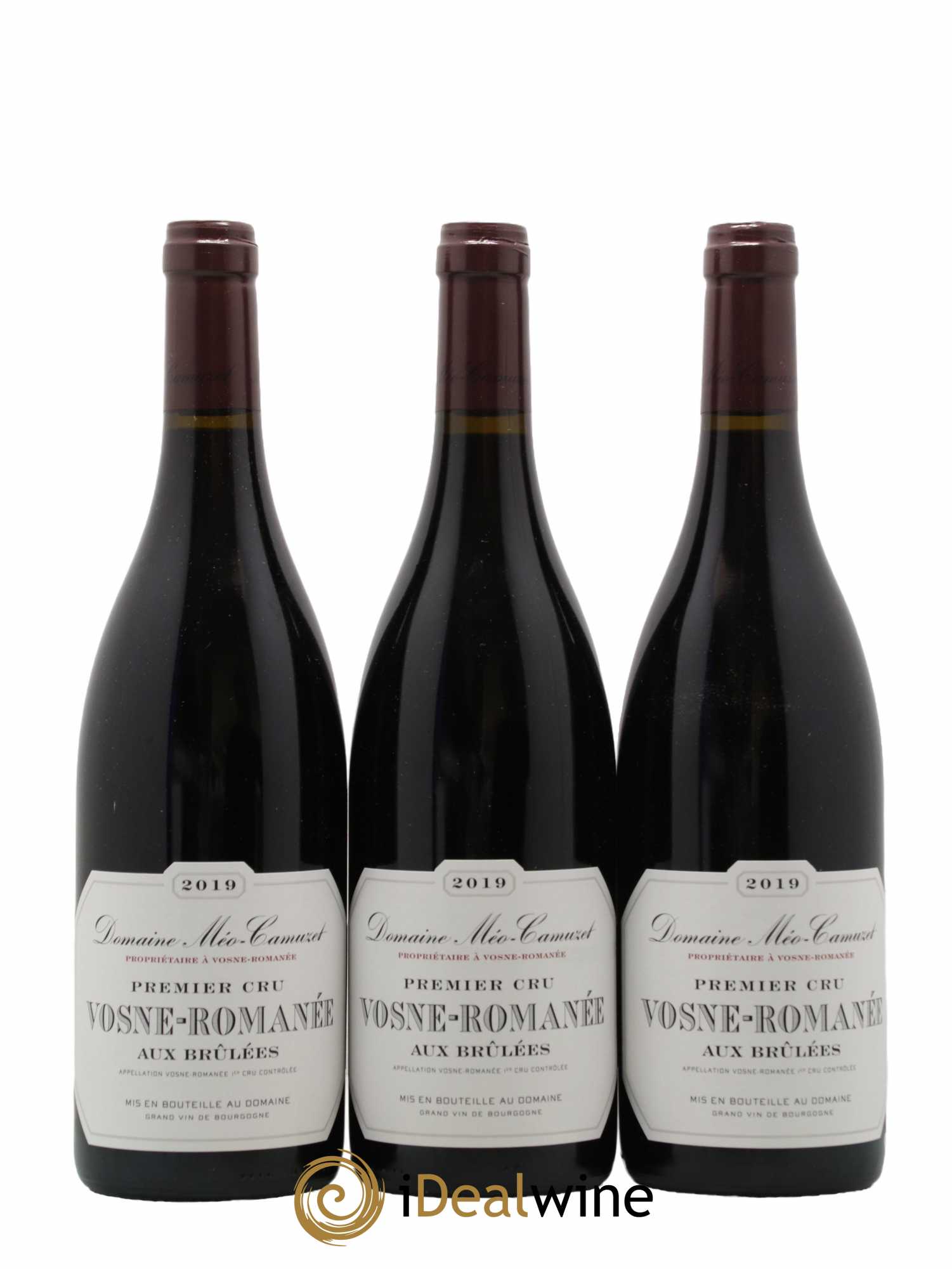 Vosne-Romanée 1er Cru Aux Brûlées Méo-Camuzet (Domaine) 2019 - Lot de 3 bouteilles - 0