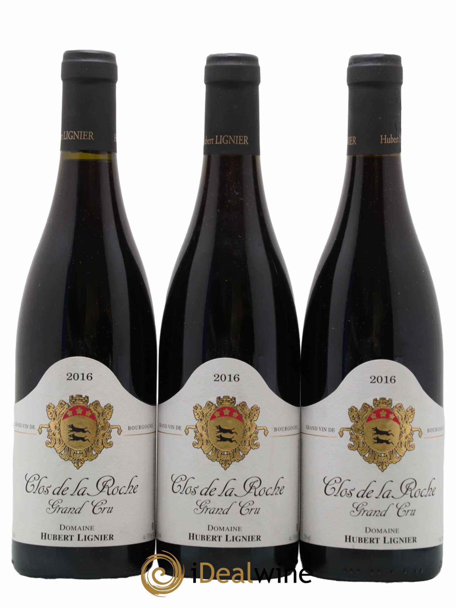 Clos de la Roche Grand Cru Hubert Lignier (Domaine) 2016 - Lot de 3 bouteilles - 0
