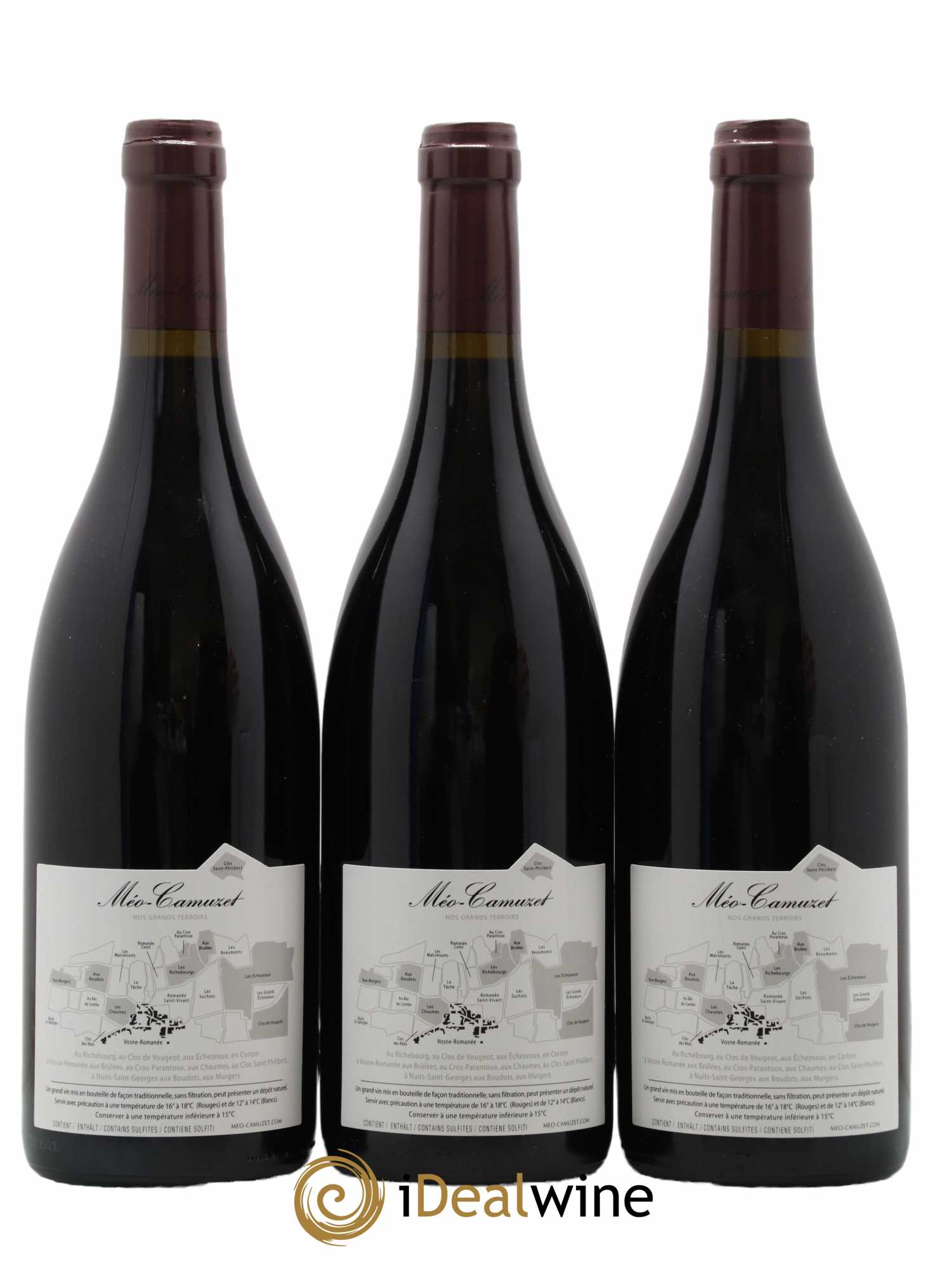 Nuits-Saint-Georges 1er Cru Aux Murgers Méo-Camuzet (Domaine) 2019 - Lot of 3 bottles - 1