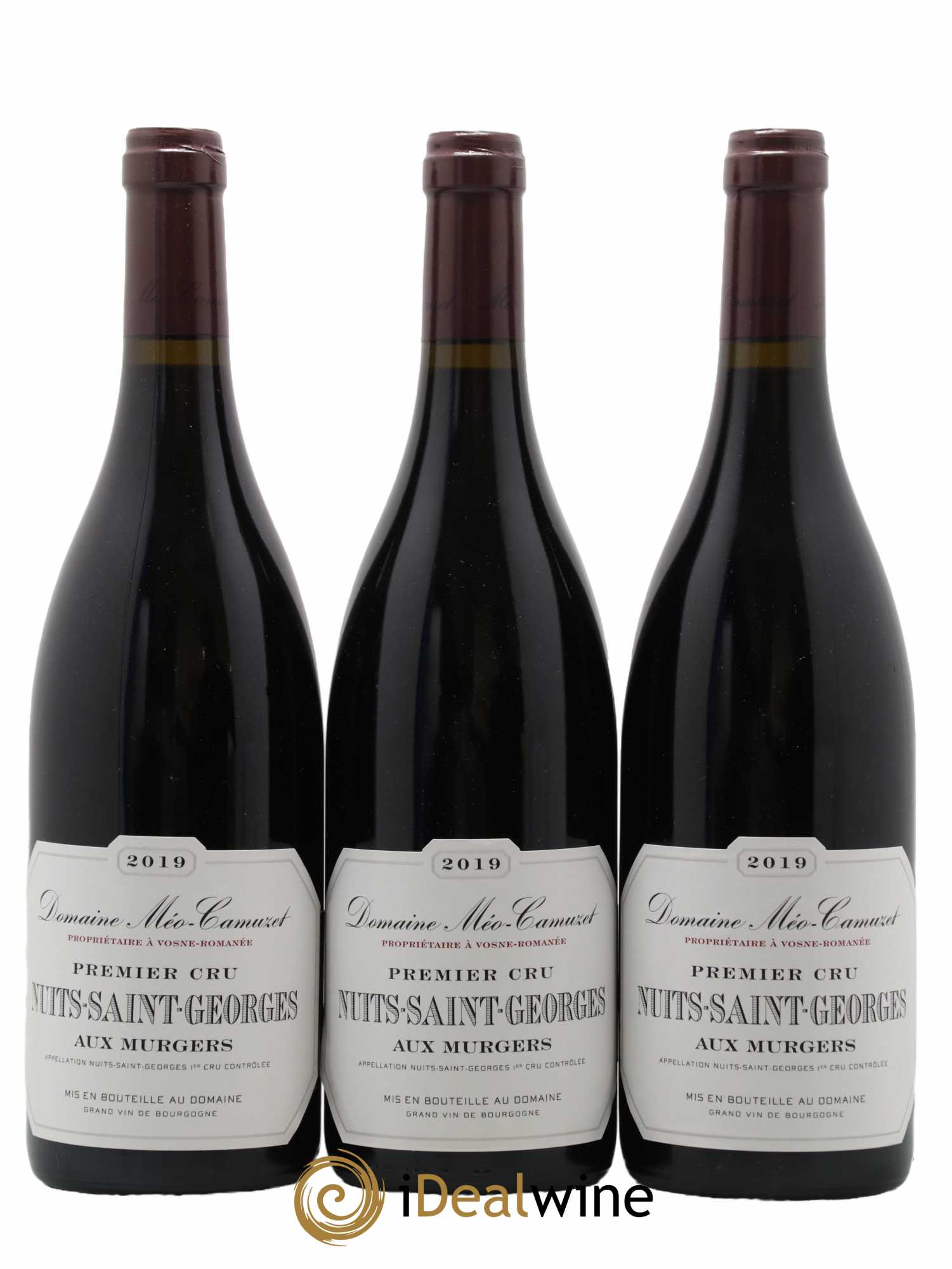 Nuits-Saint-Georges 1er Cru Aux Murgers Méo-Camuzet (Domaine) 2019 - Lot of 3 bottles - 0