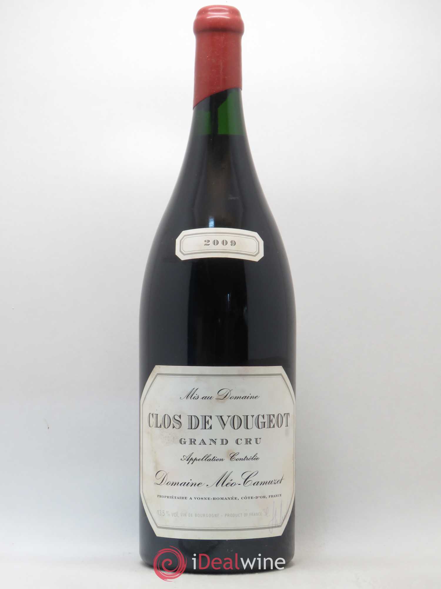 Clos de Vougeot Grand Cru Méo-Camuzet (Domaine) 2009 - Lot de 1 double magnum - 0