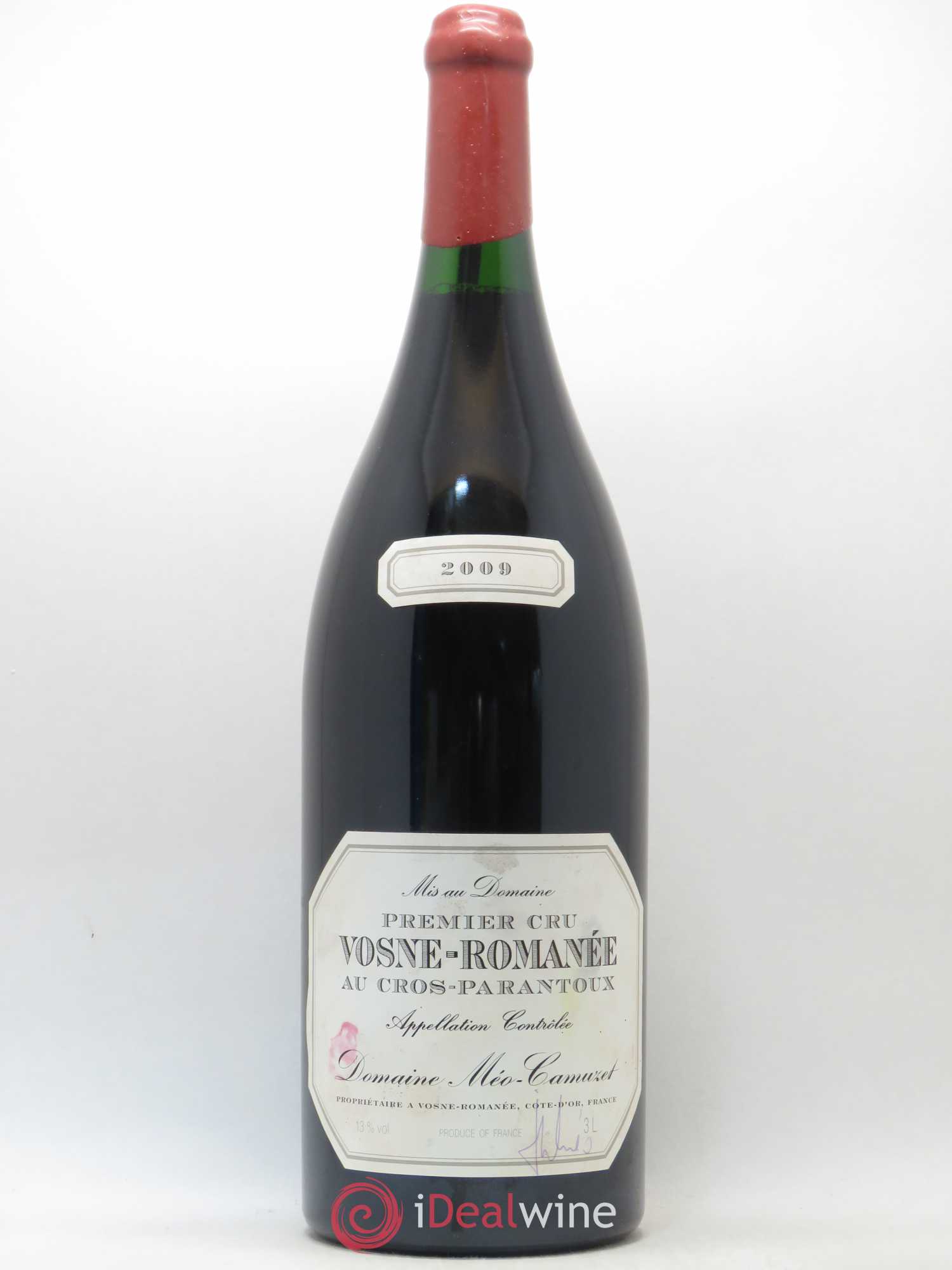 Vosne-Romanée 1er Cru Au Cros Parantoux Méo-Camuzet (Domaine) 2009 - Lot de 1 double magnum - 0