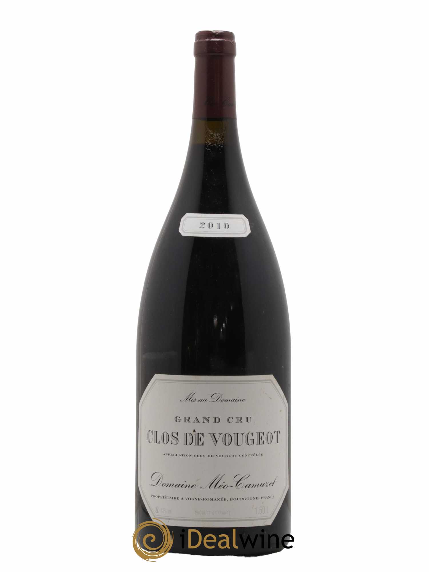 Clos de Vougeot Grand Cru Méo-Camuzet (Domaine) 2010 - Lot de 1 magnum - 0