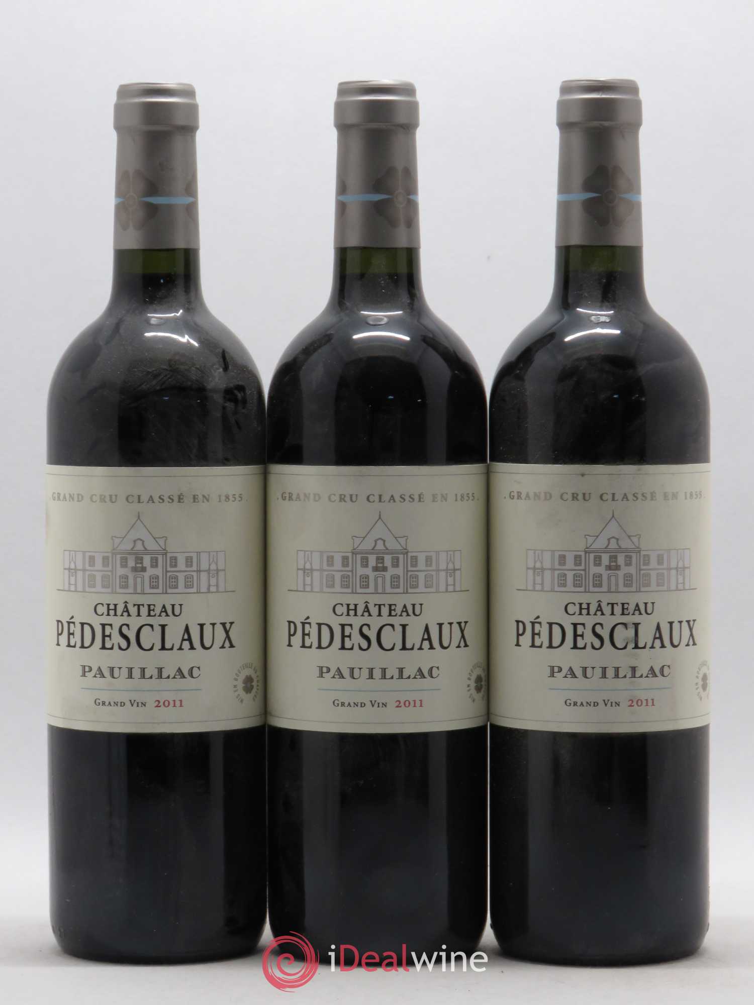 Château Pedesclaux 5ème Grand Cru Classé 2011 - Lot de 3 bouteilles - 0