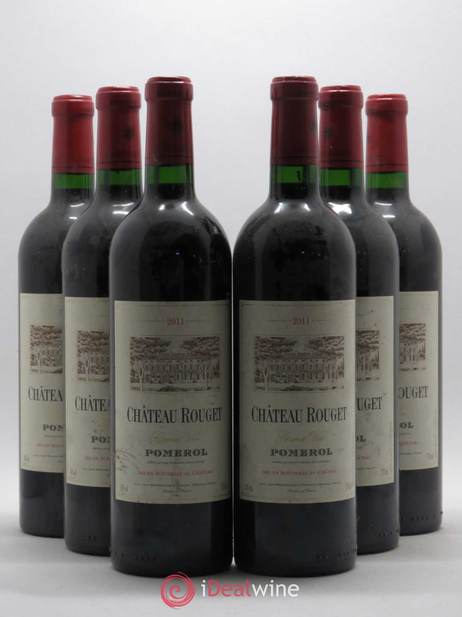 Château Rouget 2011 - Lot of 6 bottles - 0