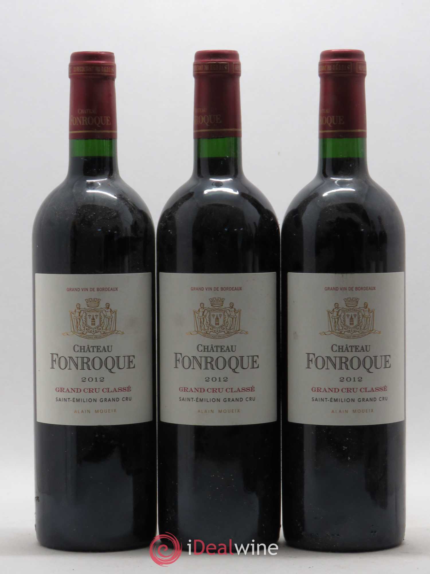 Château Fonroque Grand Cru Classé 2012 - Lot de 6 bouteilles - 1