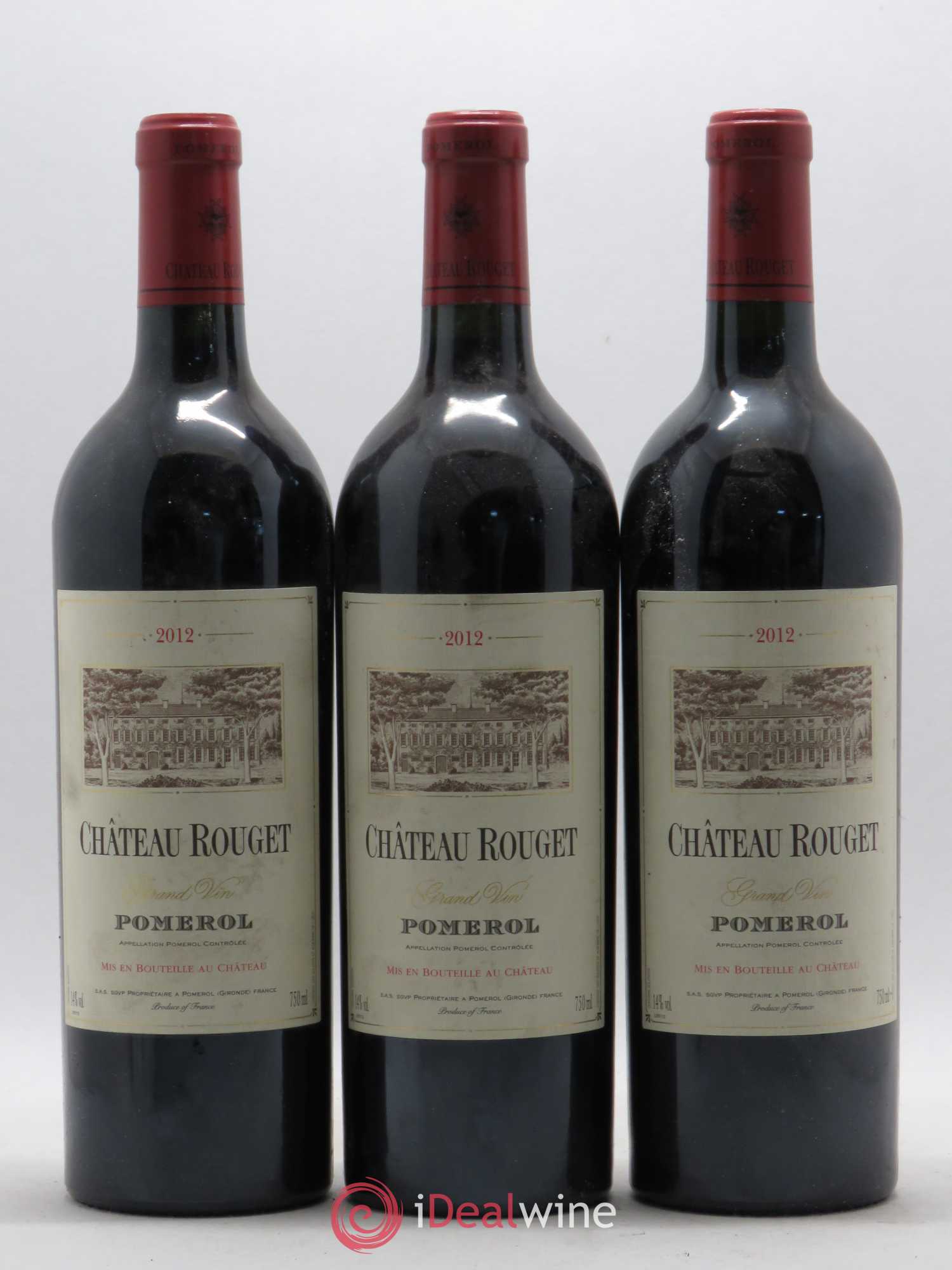 Château Rouget 2012 - Posten von 6 Flaschen - 1