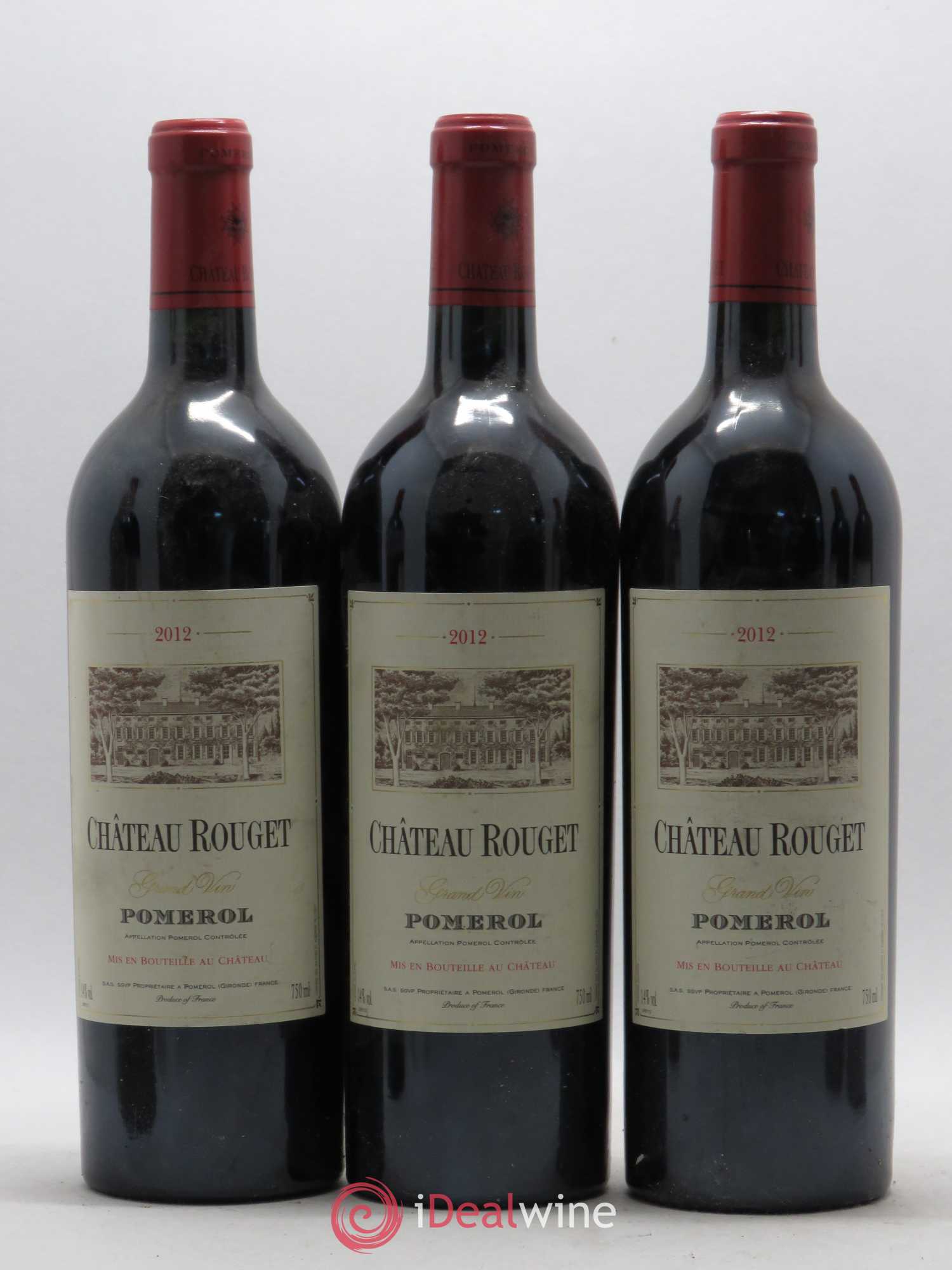 Château Rouget 2012 - Posten von 6 Flaschen - 2