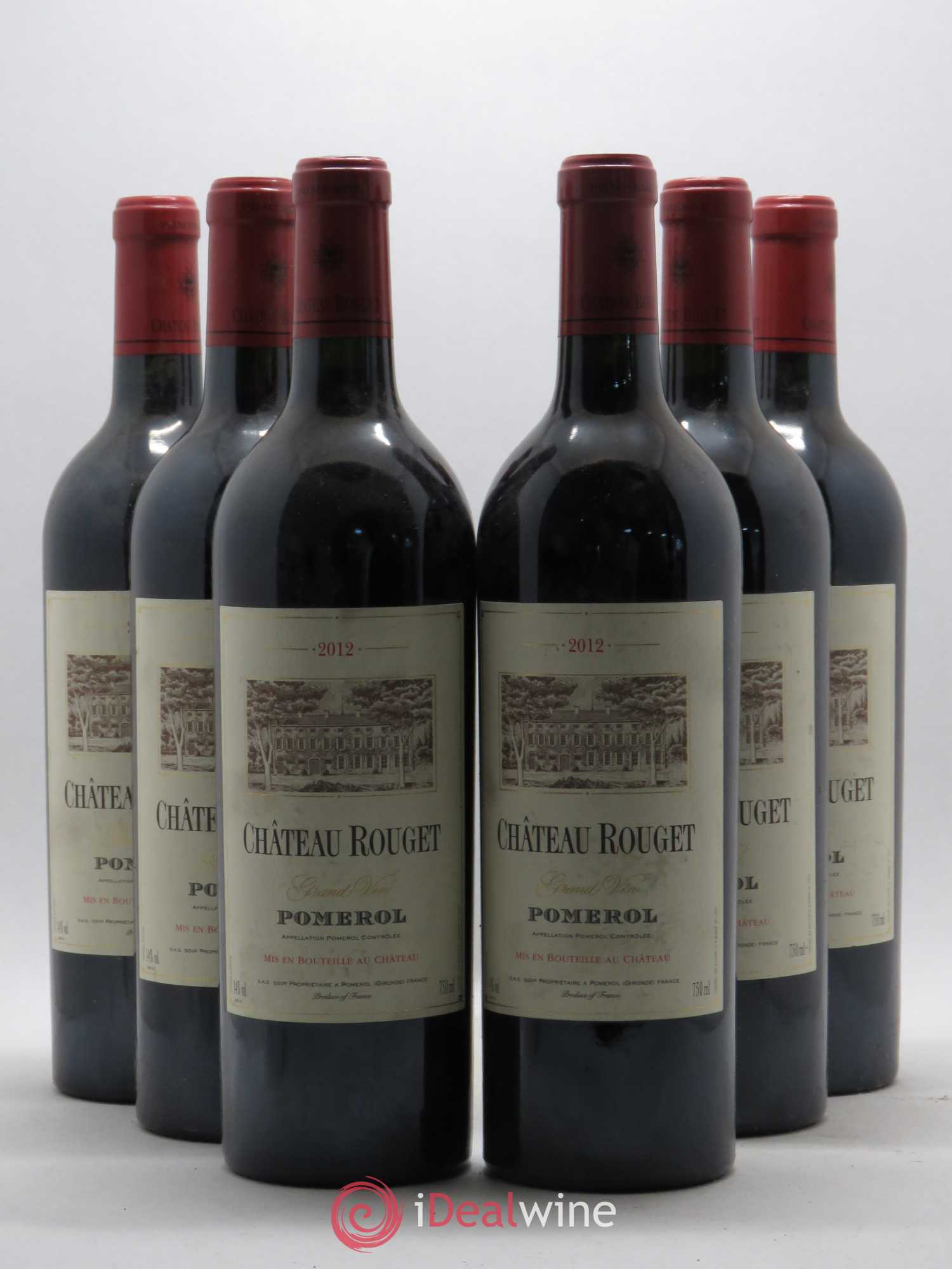 Château Rouget 2012 - Posten von 6 Flaschen - 0