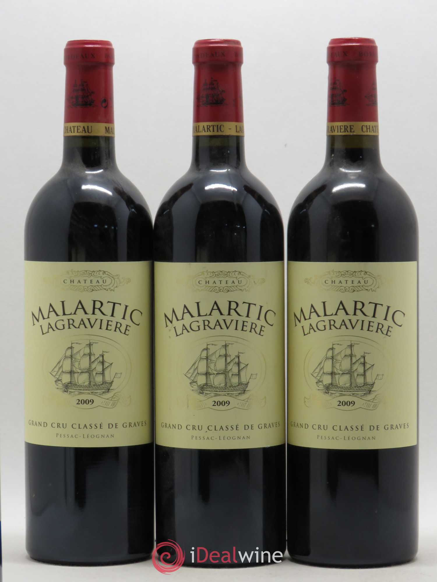Château Malartic-Lagravière Cru Classé de Graves 2009 - Lot de 6 bouteilles - 1