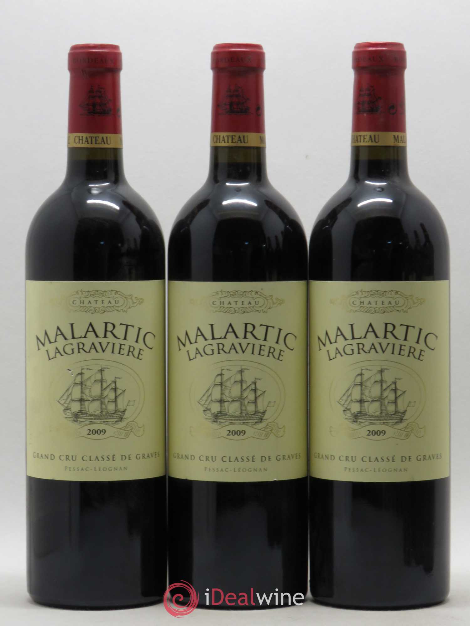 Château Malartic-Lagravière Cru Classé de Graves 2009 - Lot de 6 bouteilles - 2