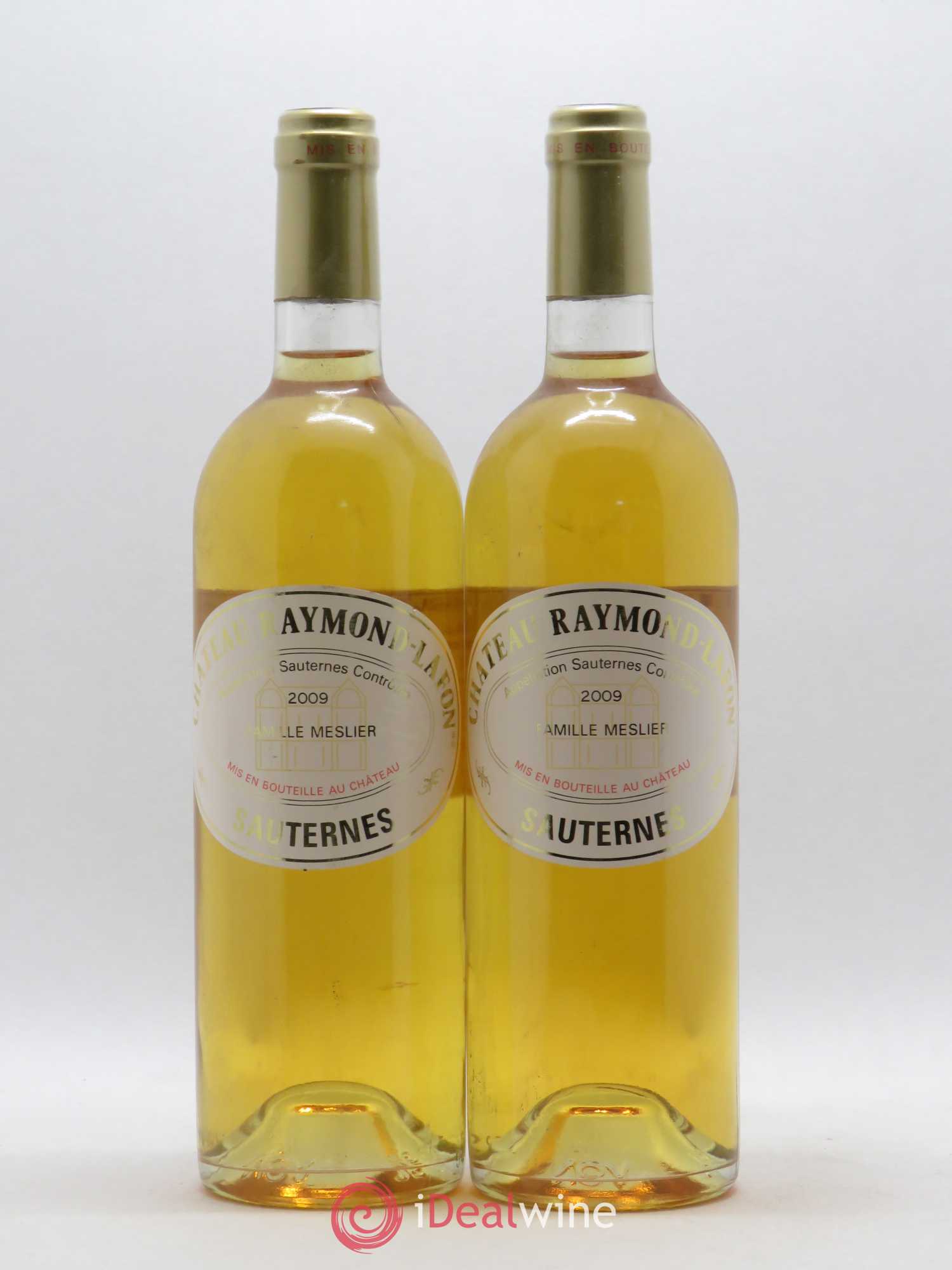 Château Raymond Lafon 2009 - Lot de 2 bouteilles - 0