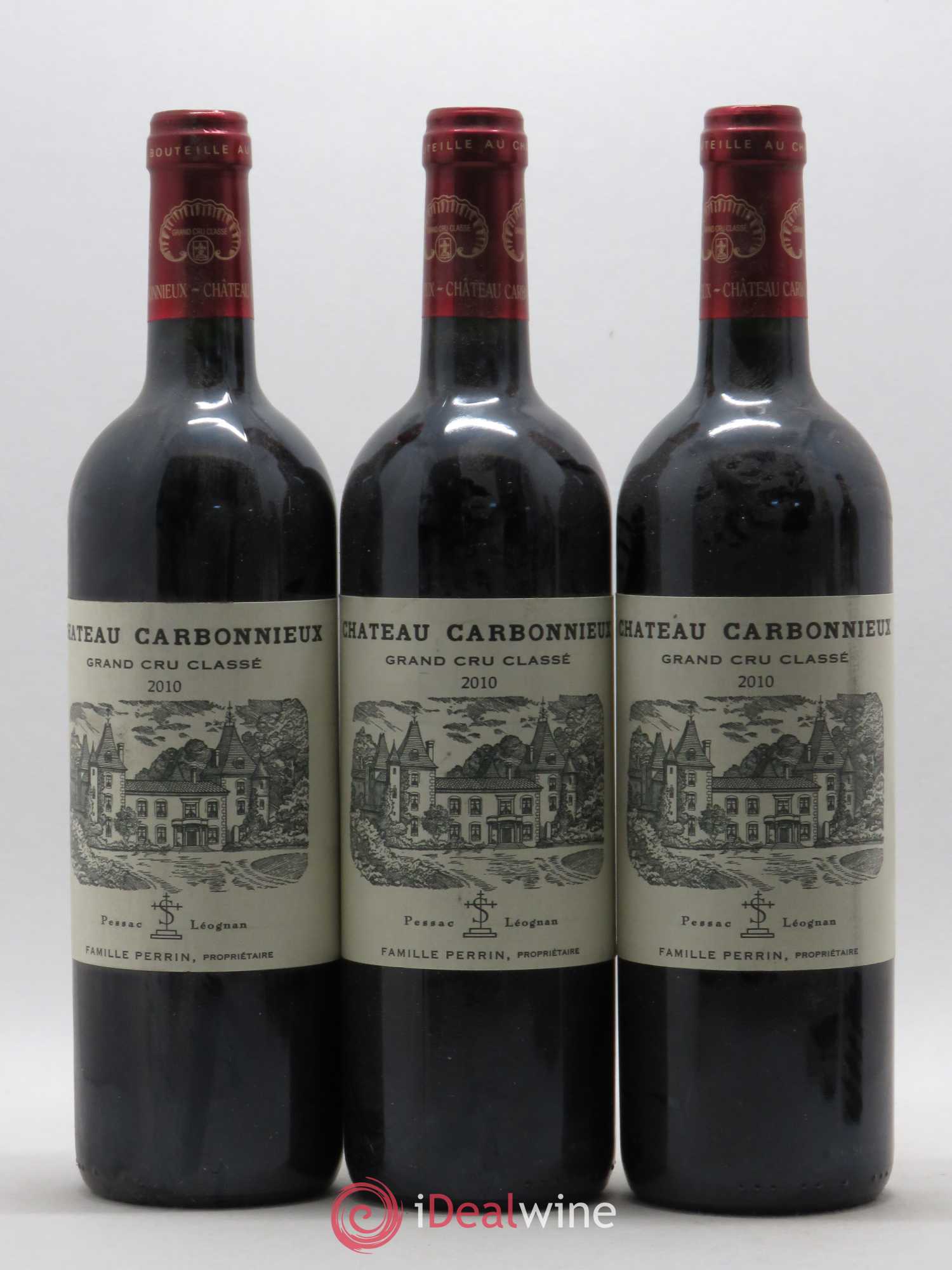 Château Carbonnieux Cru Classé de Graves 2010 - Lot de 6 bouteilles - 2