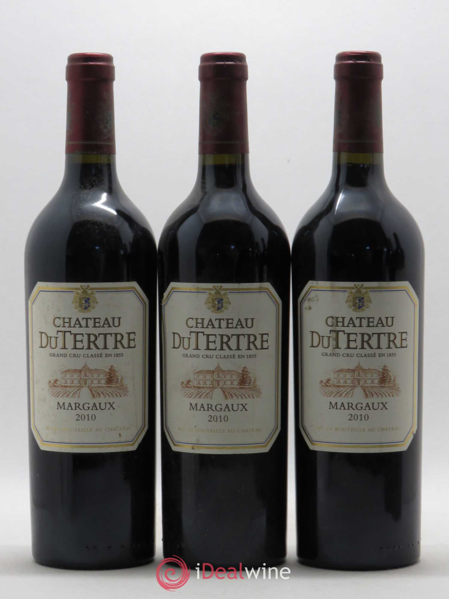 Château du Tertre 5ème Grand Cru Classé 2010 - Lot de 5 bouteilles - 1