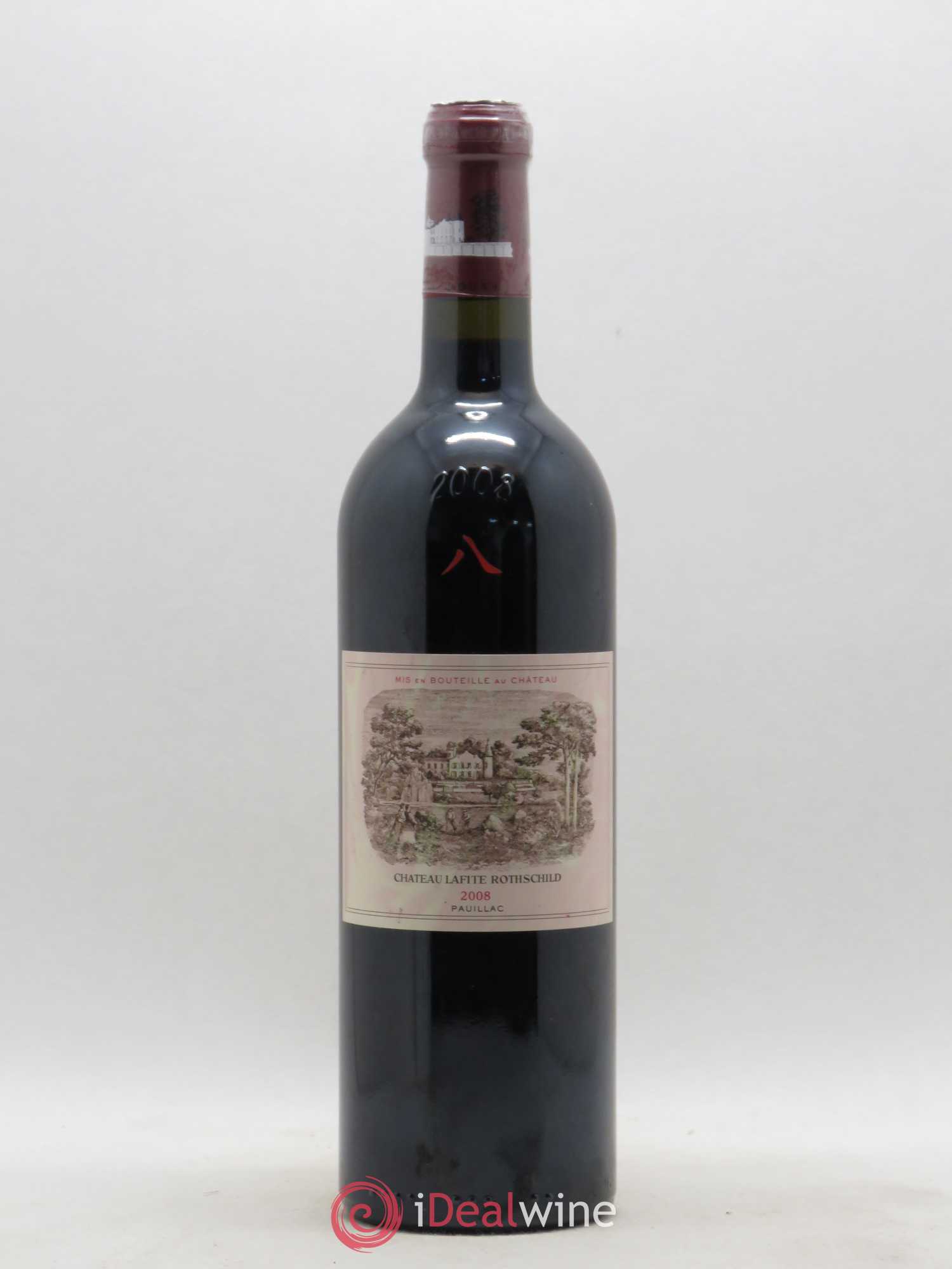 Château Lafite Rothschild 1er Grand Cru Classé 2008 - Lot de 1 bouteille - 0