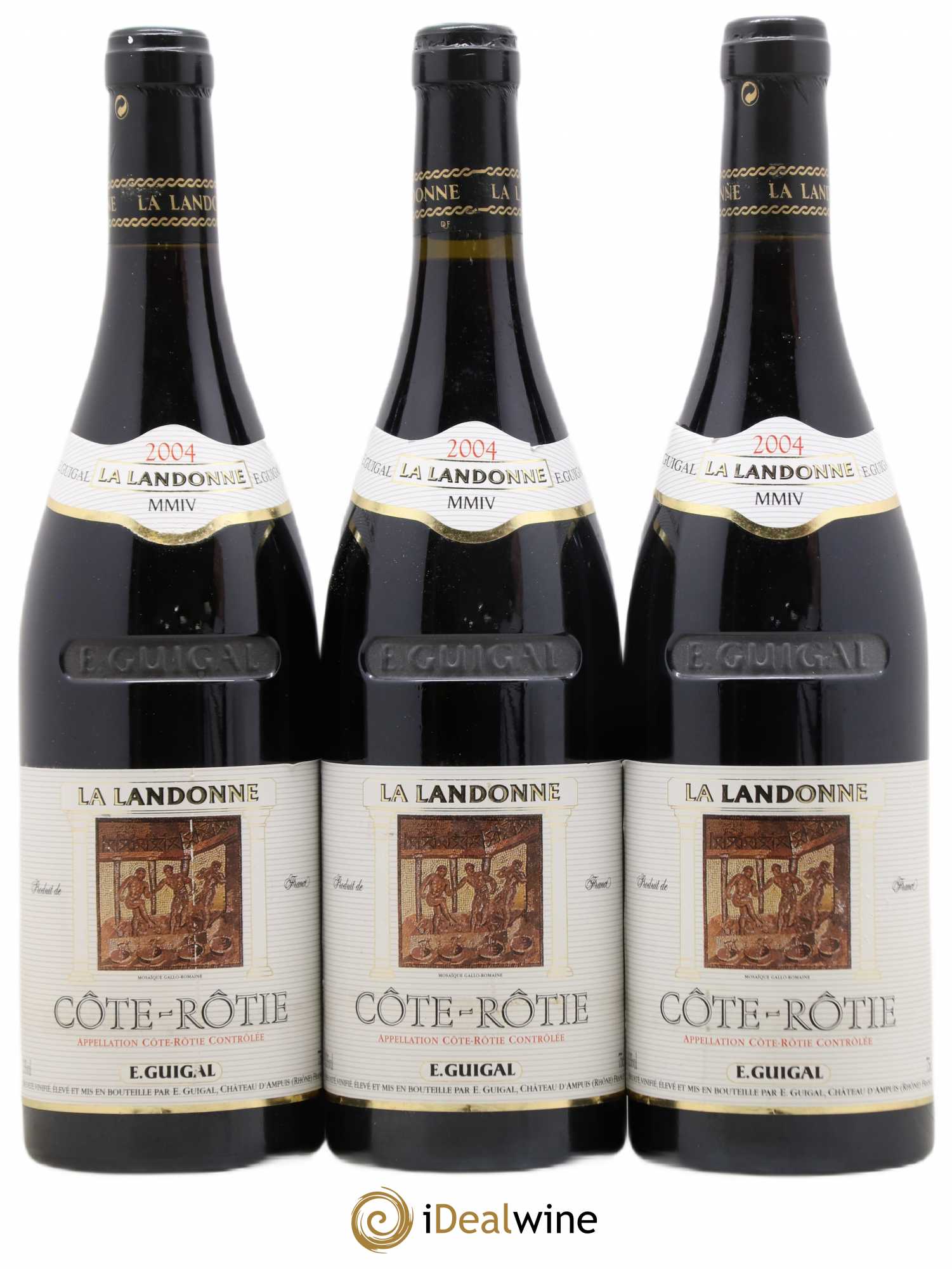 Côte-Rôtie La Landonne Guigal 2004 - Lot de 3 bouteilles - 0