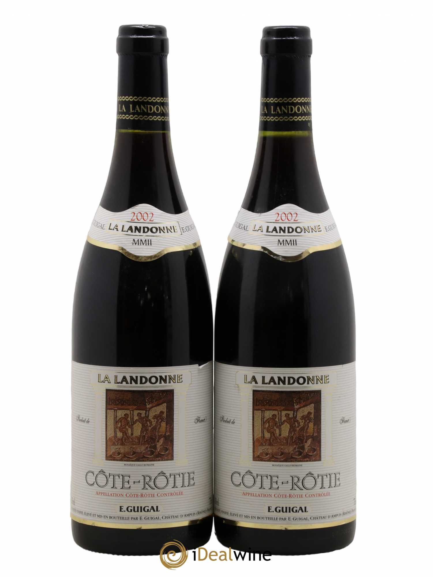 Côte-Rôtie La Landonne Guigal 2002 - Lot de 2 bouteilles - 0