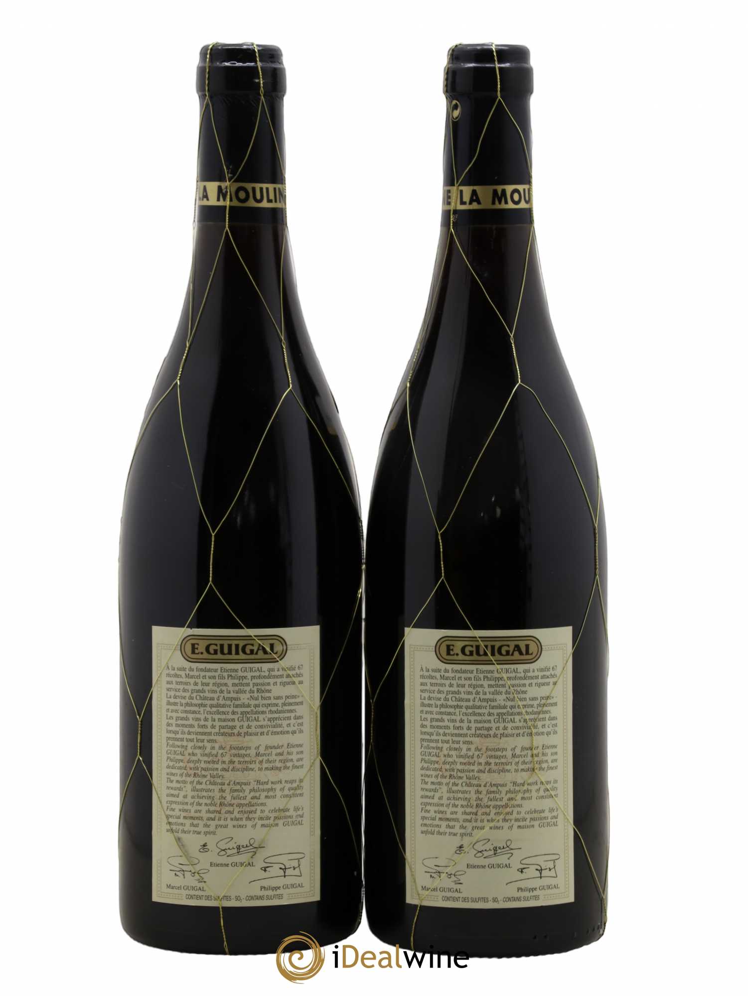 Côte-Rôtie La Mouline Guigal 2002 - Lot de 2 bouteilles - 1