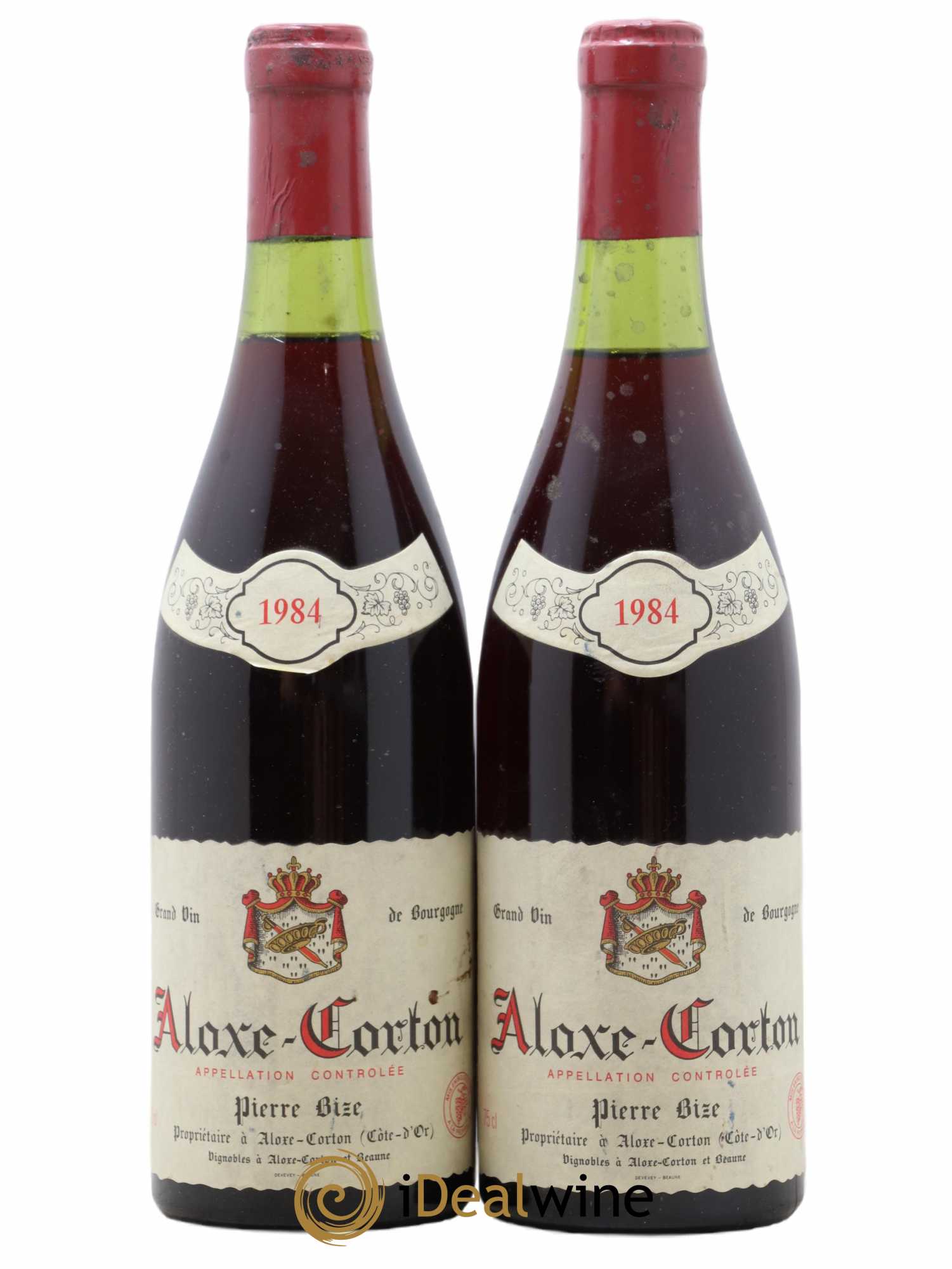 Aloxe-Corton Pierre Bize 1984 - Lot de 2 bouteilles - 0