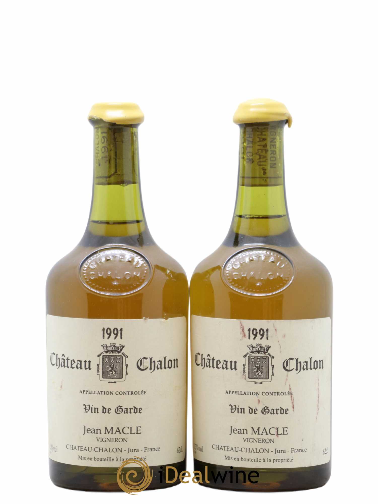 Château-Chalon Jean Macle 1991 - Lot de 2 bouteilles - 0
