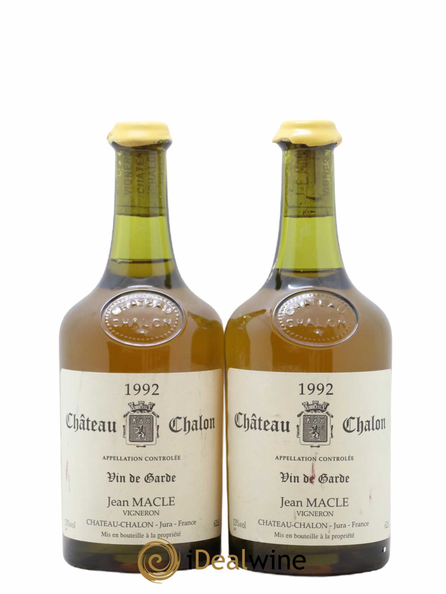 Château-Chalon Jean Macle 1992 - Lot de 2 bouteilles - 0