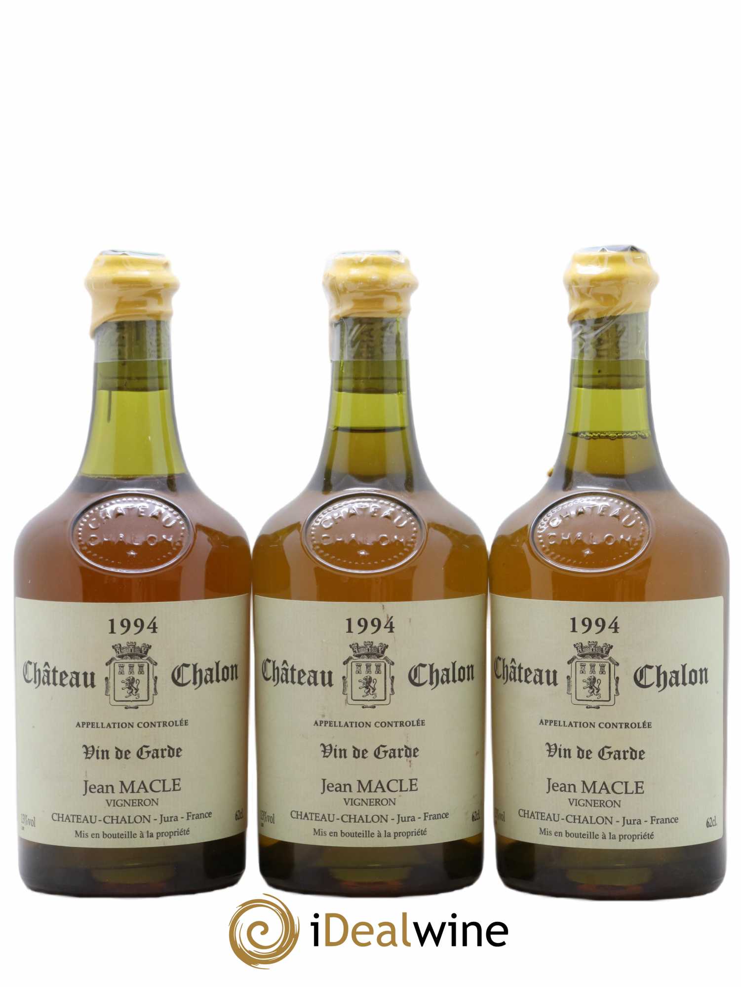 Château-Chalon Jean Macle 1994 - Lot de 3 bouteilles - 0