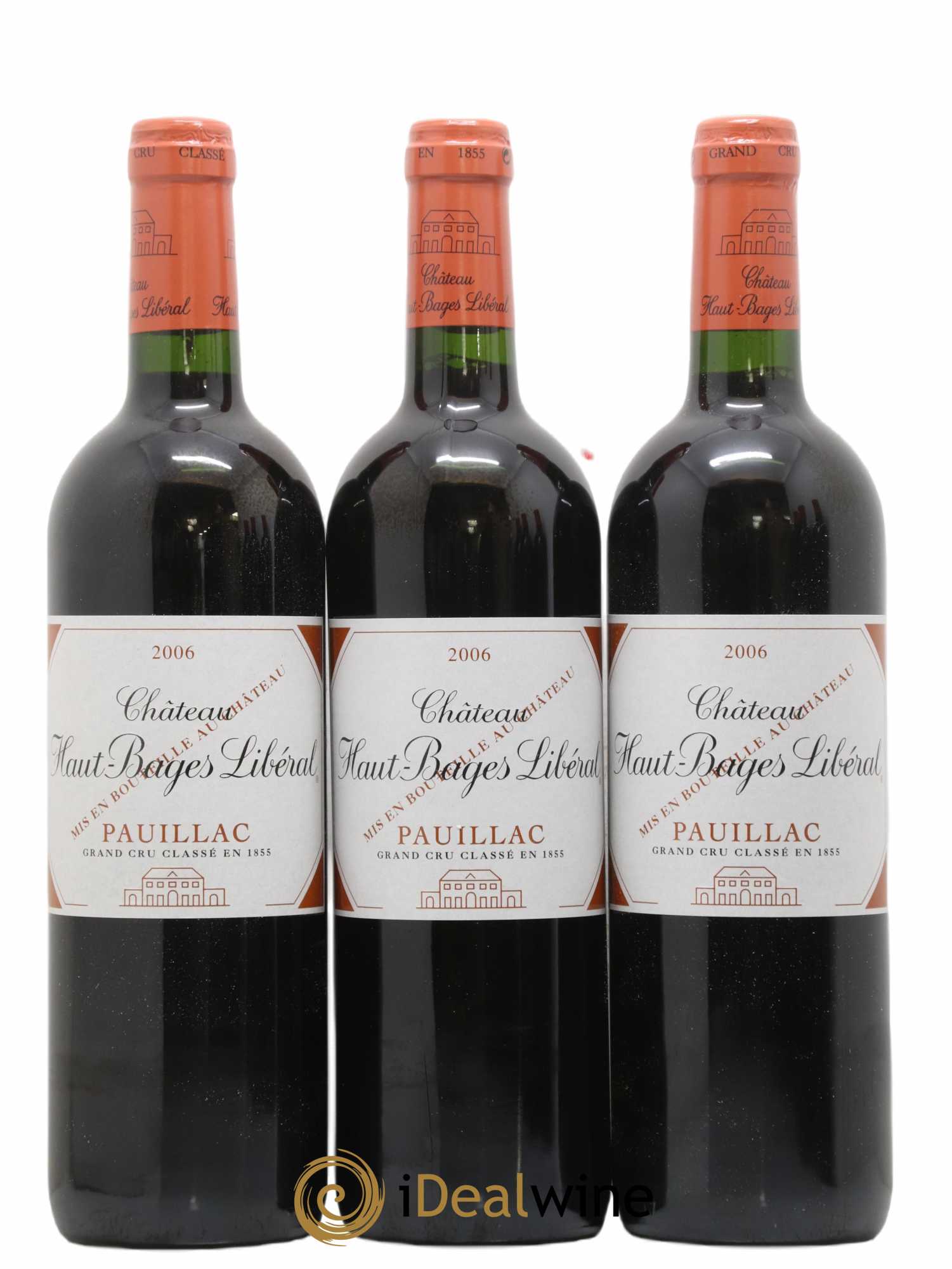 Château Haut Bages Libéral 5ème Grand Cru Classé 2006 - Lot de 6 bouteilles - 1
