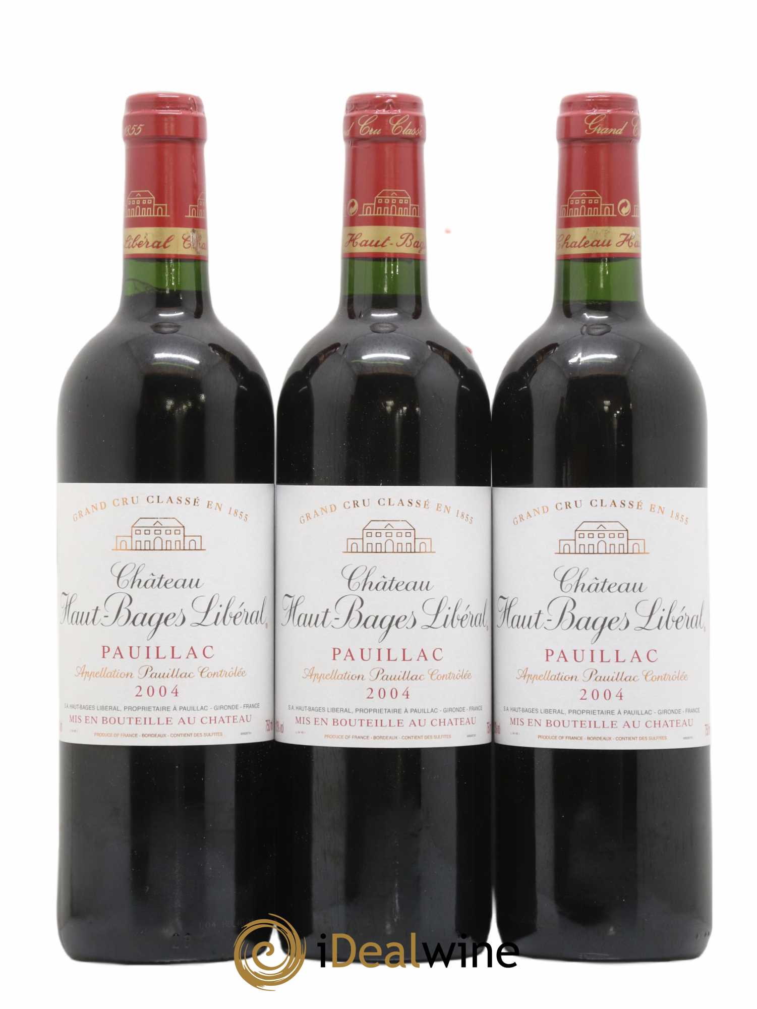 Château Haut Bages Libéral 5ème Grand Cru Classé 2004 - Lot de 6 bouteilles - 2