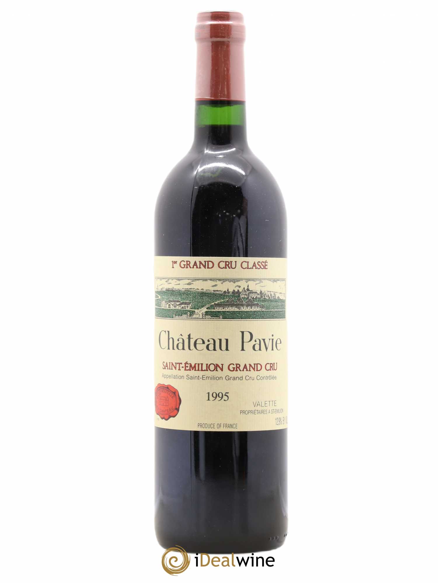 Château Pavie 1er Grand Cru Classé A 1995 - Lot de 1 bouteille - 0