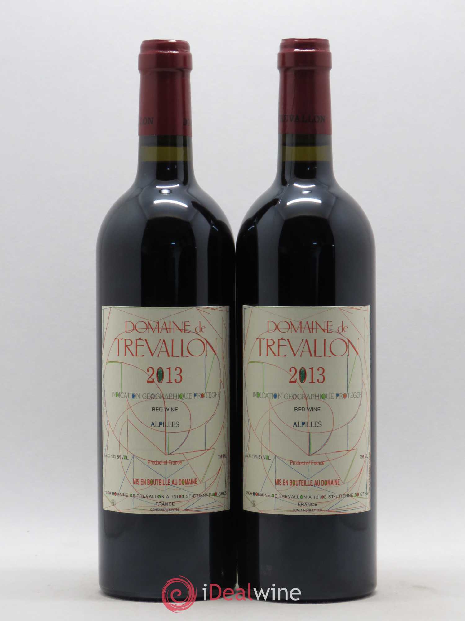 Alpilles Trévallon (Domaine de) Eloi Dürrbach 2013 - Lot de 2 bouteilles - 0