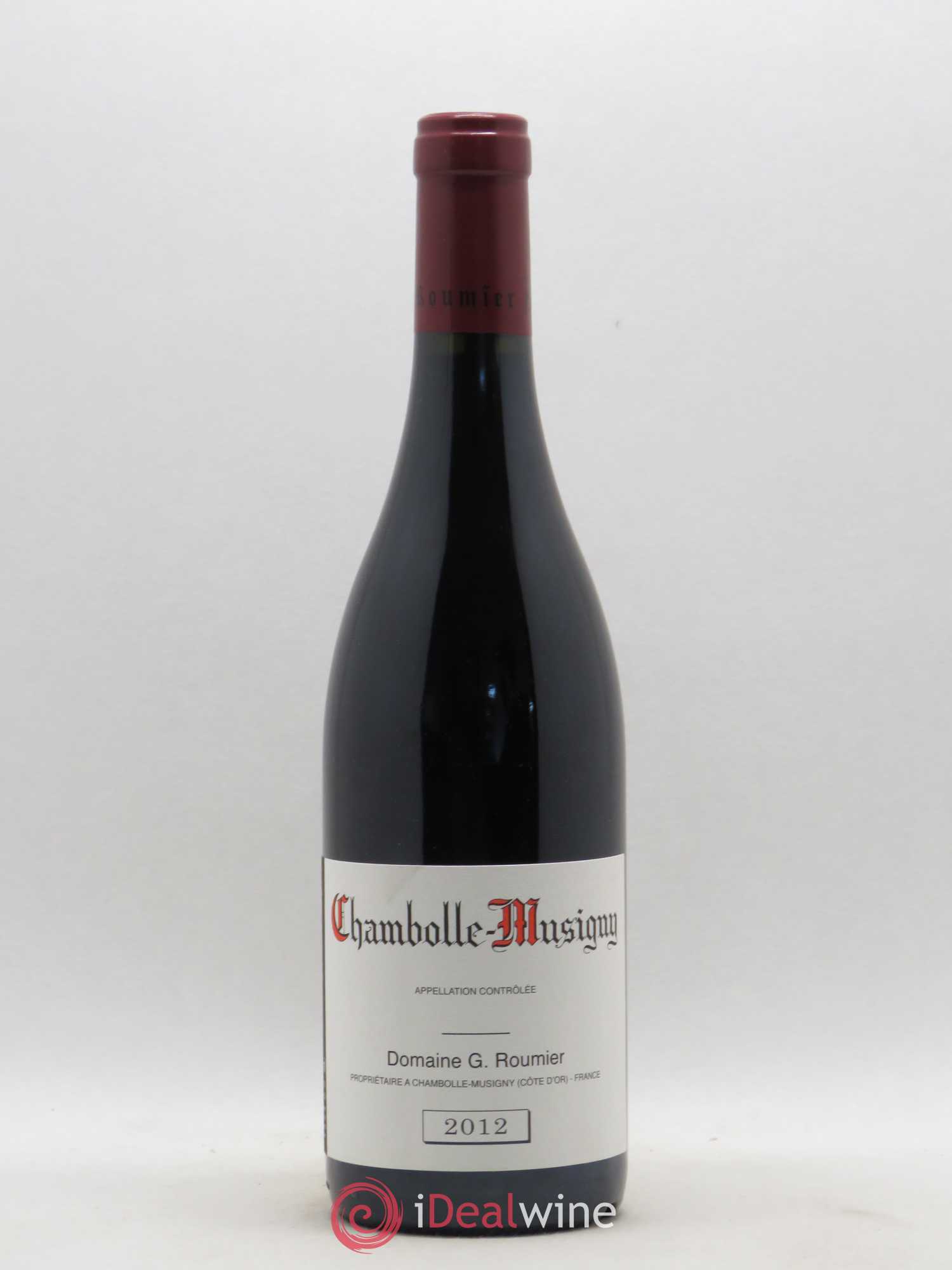 Chambolle-Musigny Georges Roumier (Domaine) 2012 - Lot de 1 bouteille - 0