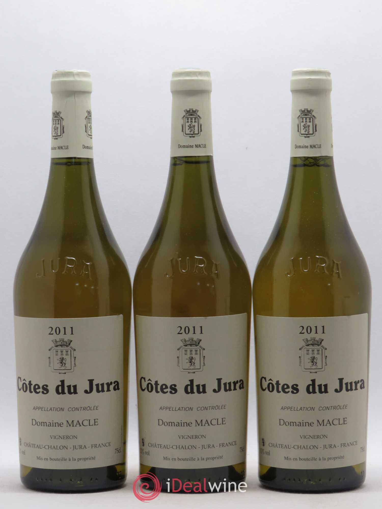 Côtes du Jura Jean Macle 2011 - Lot de 3 bouteilles - 0