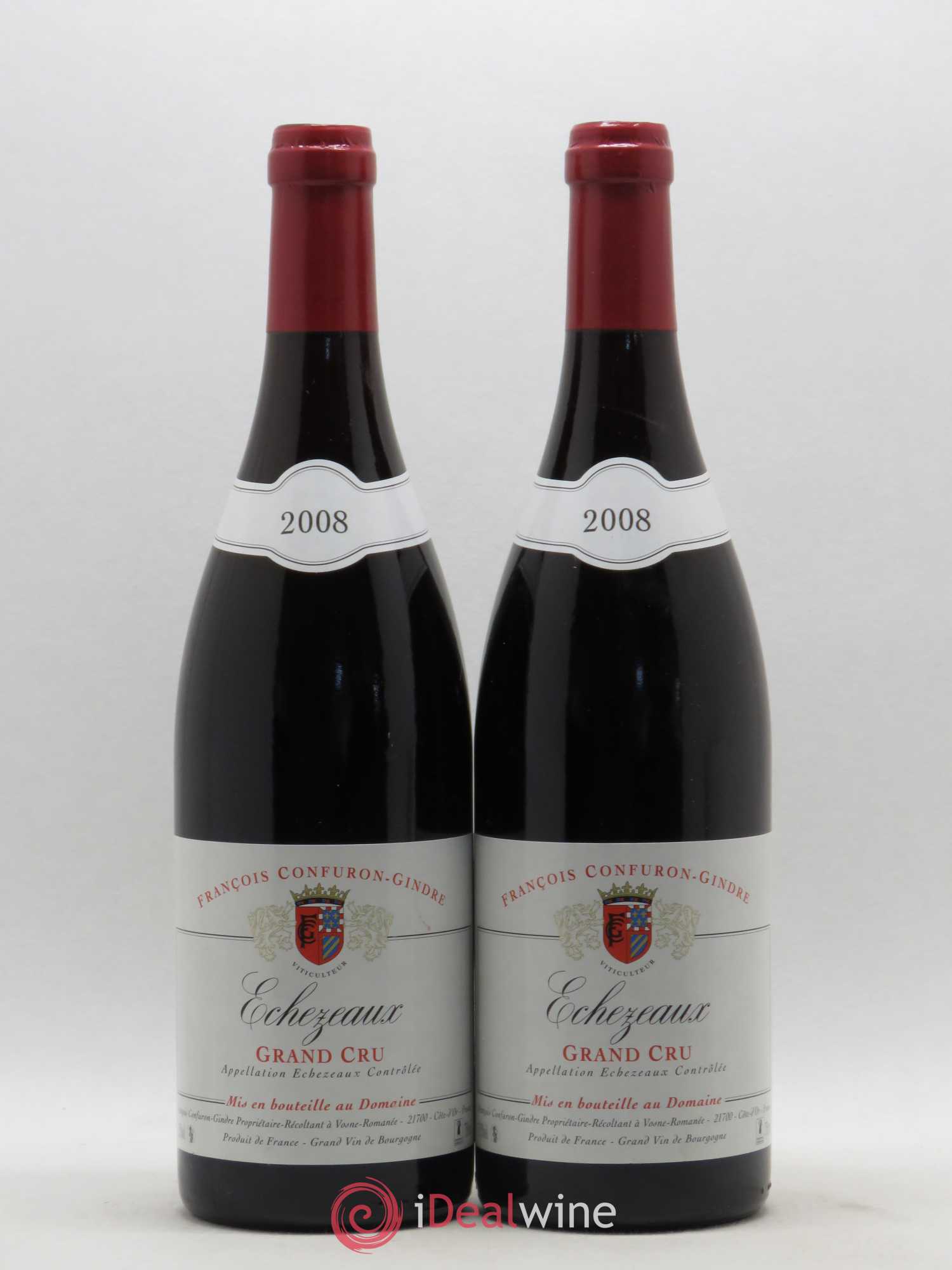 Echezeaux Grand Cru Francois Confuron Gindre 2008 - Lot de 2 bouteilles - 0