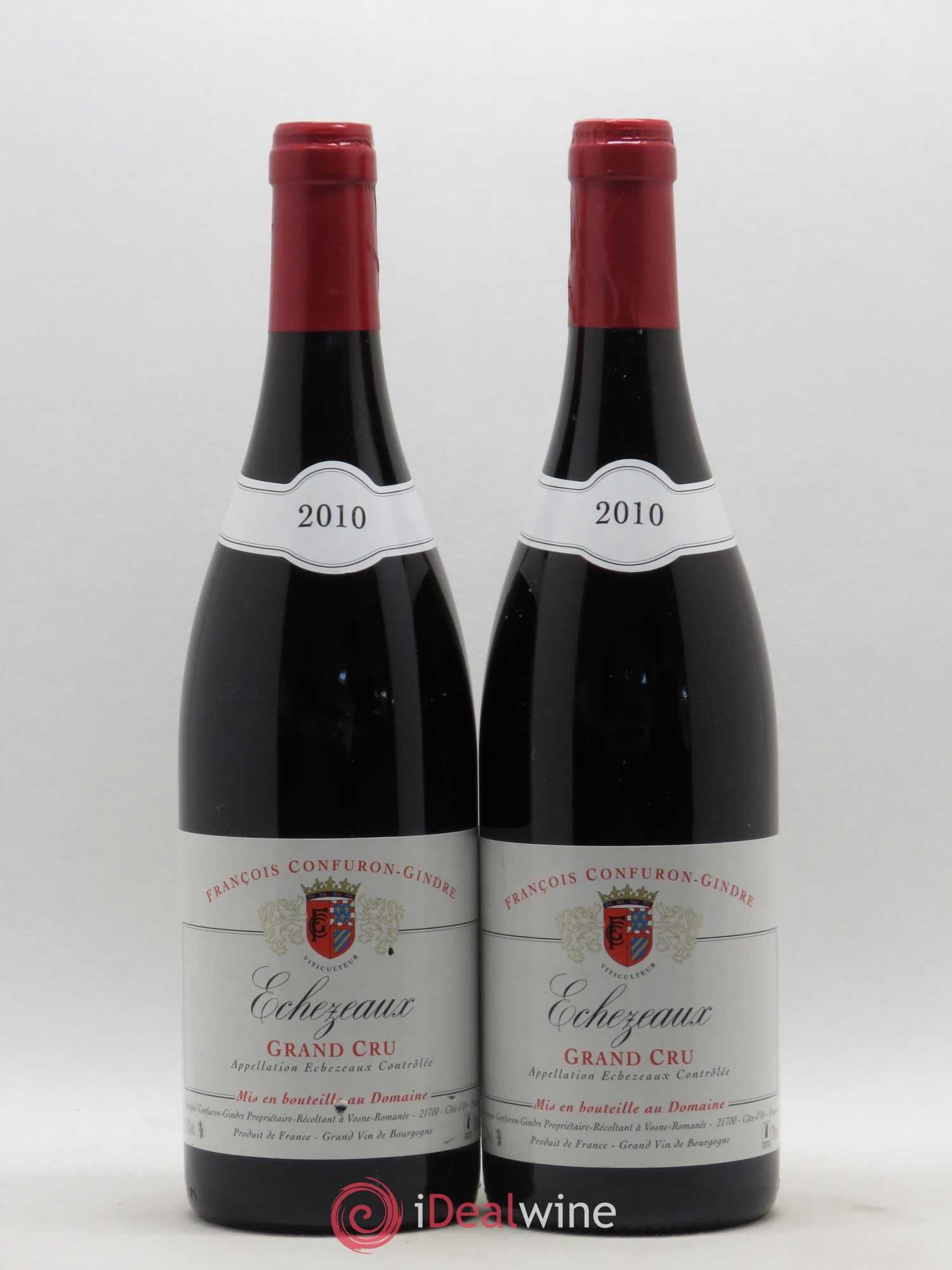 Echezeaux Grand Cru Francois Confuron Gindre 2010 - Lot de 2 bouteilles - 0