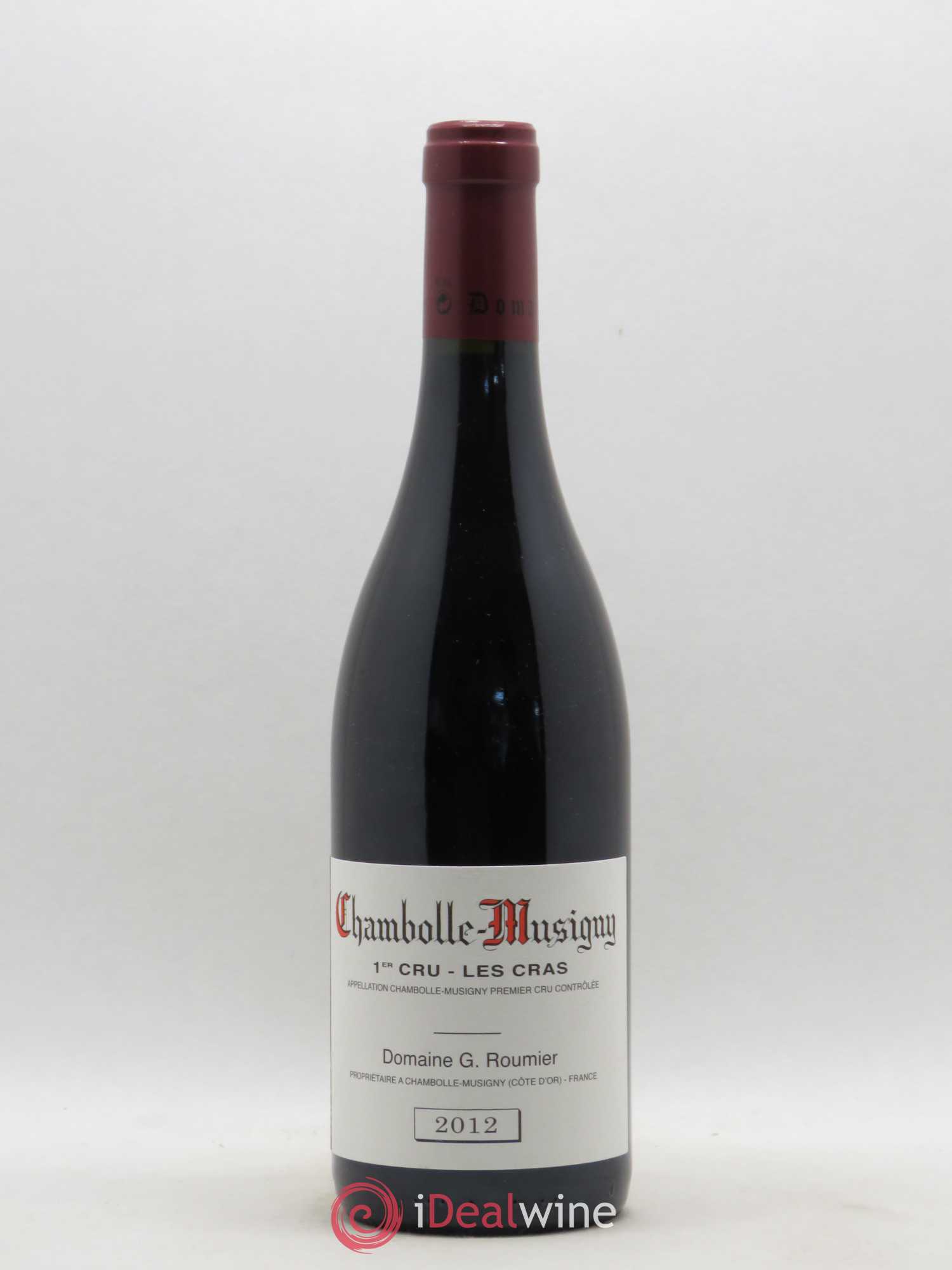 Chambolle-Musigny 1er Cru Les Cras Georges Roumier (Domaine) 2012 - Lot de 1 bouteille - 0