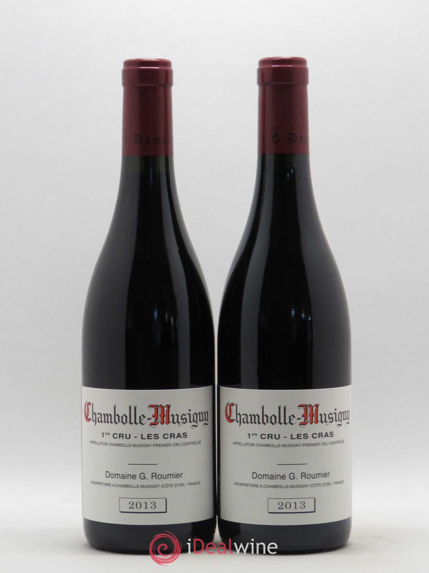 Chambolle-Musigny 1er Cru Les Cras Georges Roumier (Domaine) 2013 - Lot de 2 bouteilles - 0