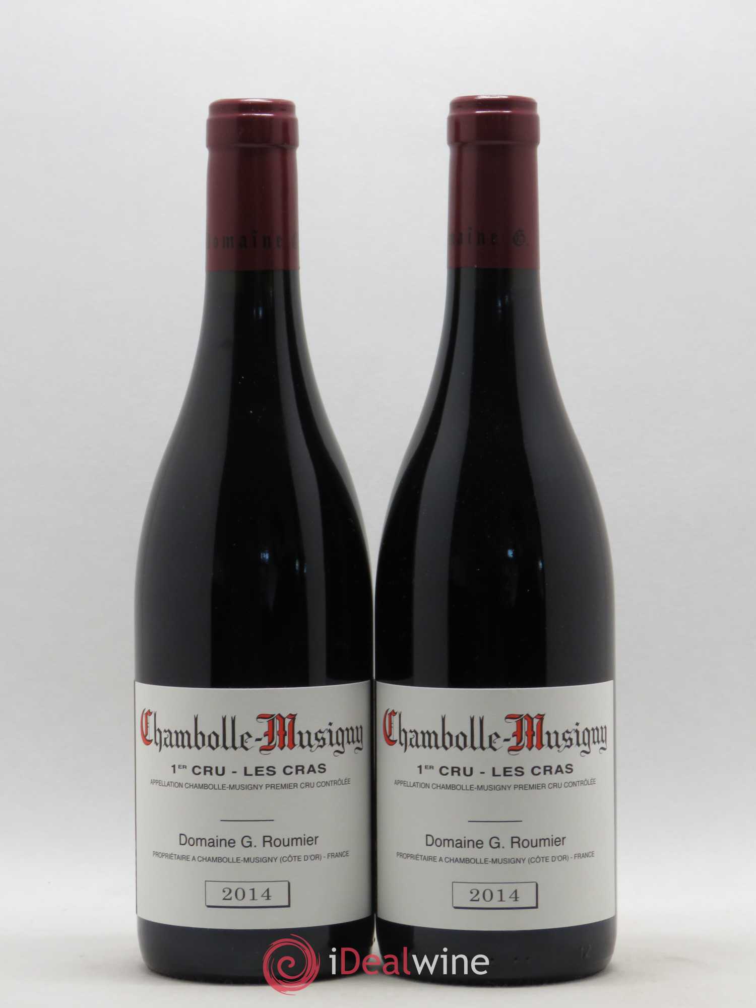Chambolle-Musigny 1er Cru Les Cras Georges Roumier (Domaine) 2014 - Lot de 2 bouteilles - 0