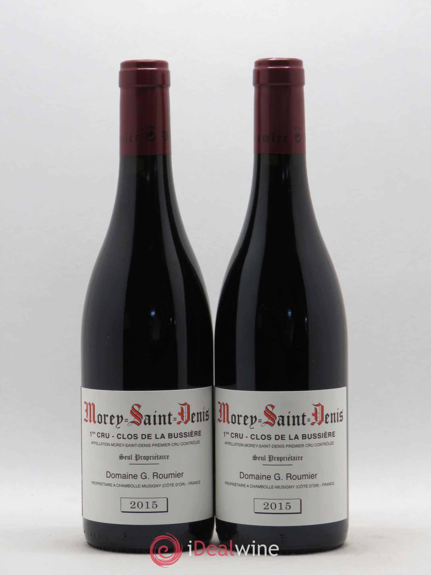 Morey-Saint-Denis 1er Cru Clos de la Bussière Georges Roumier (Domaine) 2015 - Lot de 2 bouteilles - 0