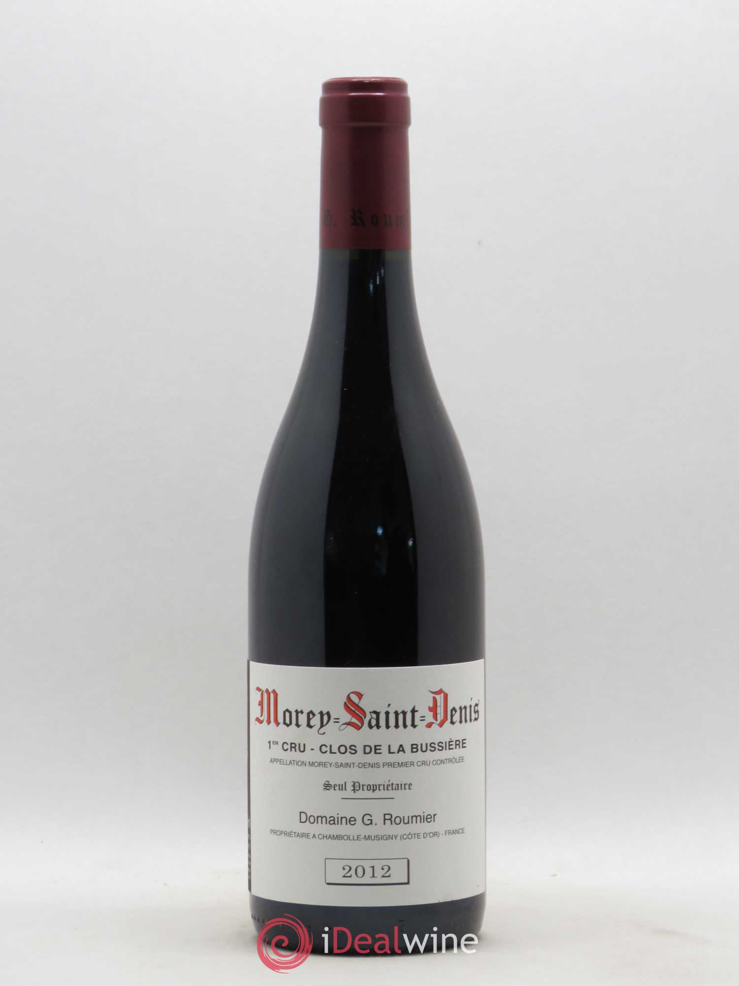 Morey-Saint-Denis 1er Cru Clos de la Bussière Georges Roumier (Domaine) 2012 - Lot de 1 bouteille - 0