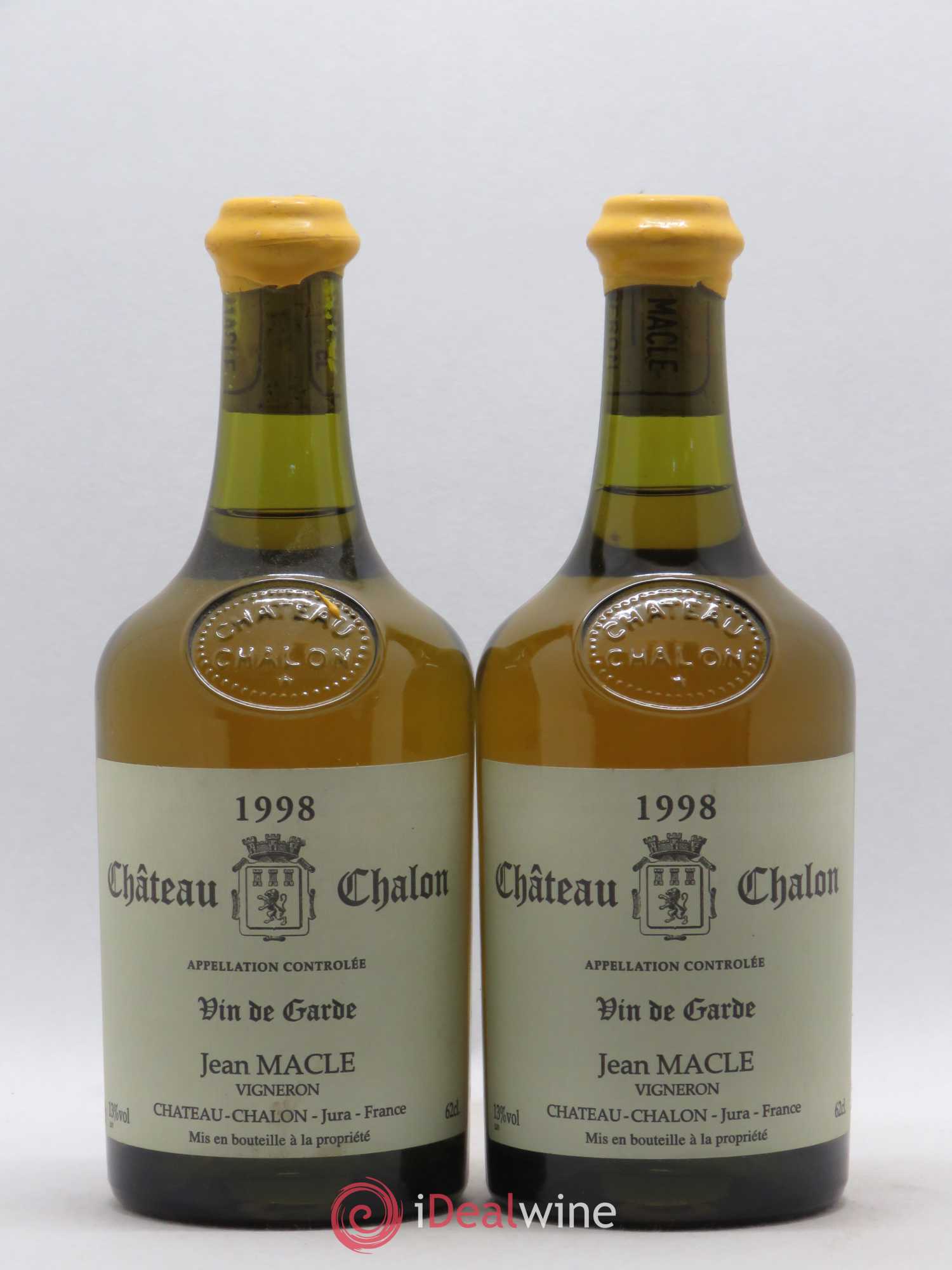 Château-Chalon Jean Macle 1998 - Lot de 2 bouteilles - 0