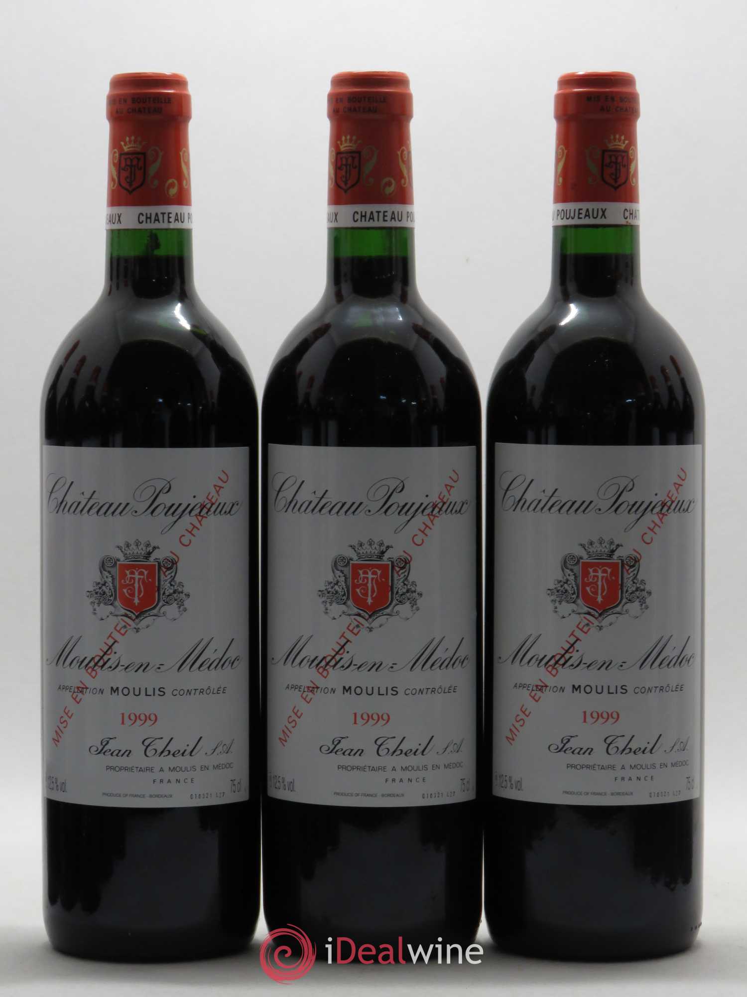 Château Poujeaux 1999 - Lot de 12 bouteilles - 4