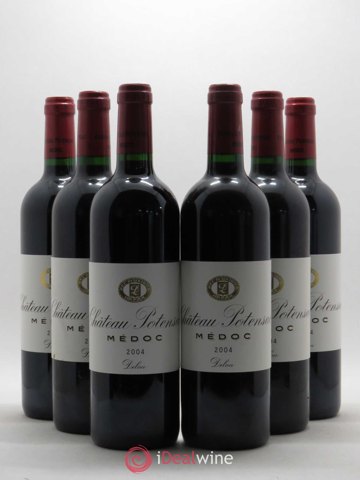 Château Potensac 2004 - Lot de 6 bouteilles - 0