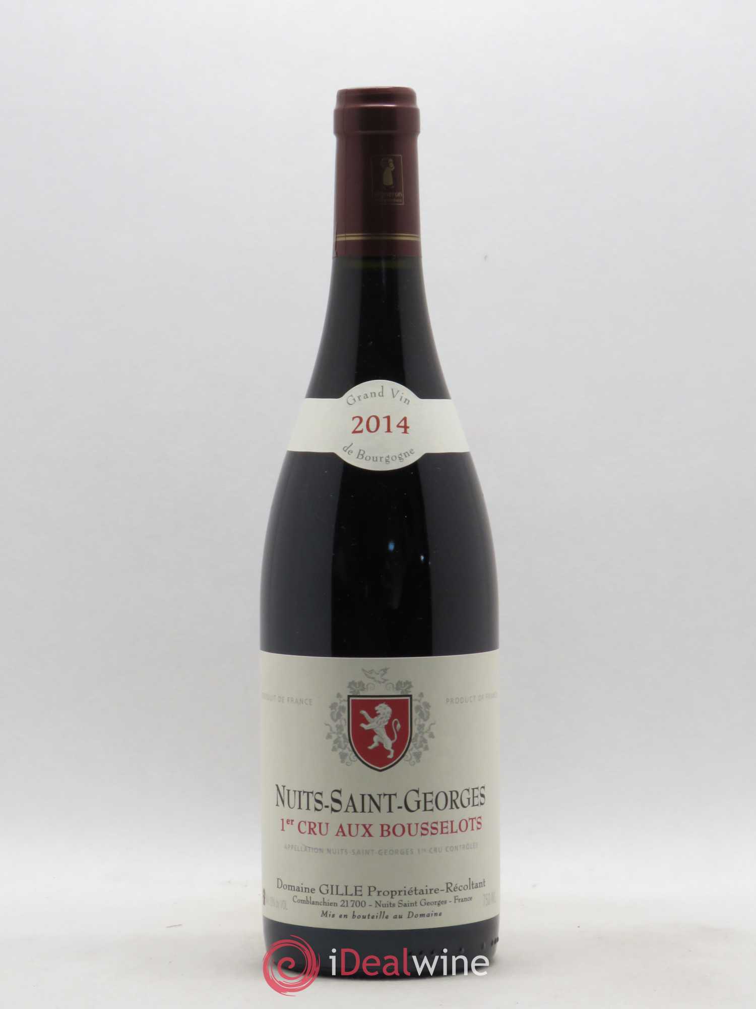 Nuits-Saint-Georges 1er Cru Aux Bousselot Domaine Gille 2014 - Posten von 1 Flasche - 0