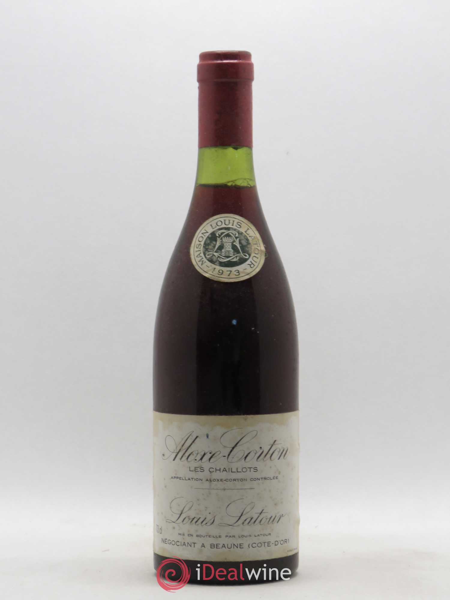 Aloxe-Corton 1er Cru Les Chaillots Louis Latour 1973 - Lot de 1 bouteille - 0