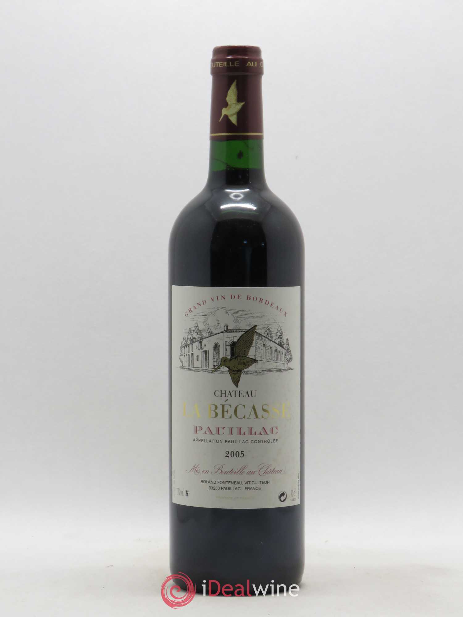 Château la Bécasse 2005 - Lot de 1 bouteille - 0