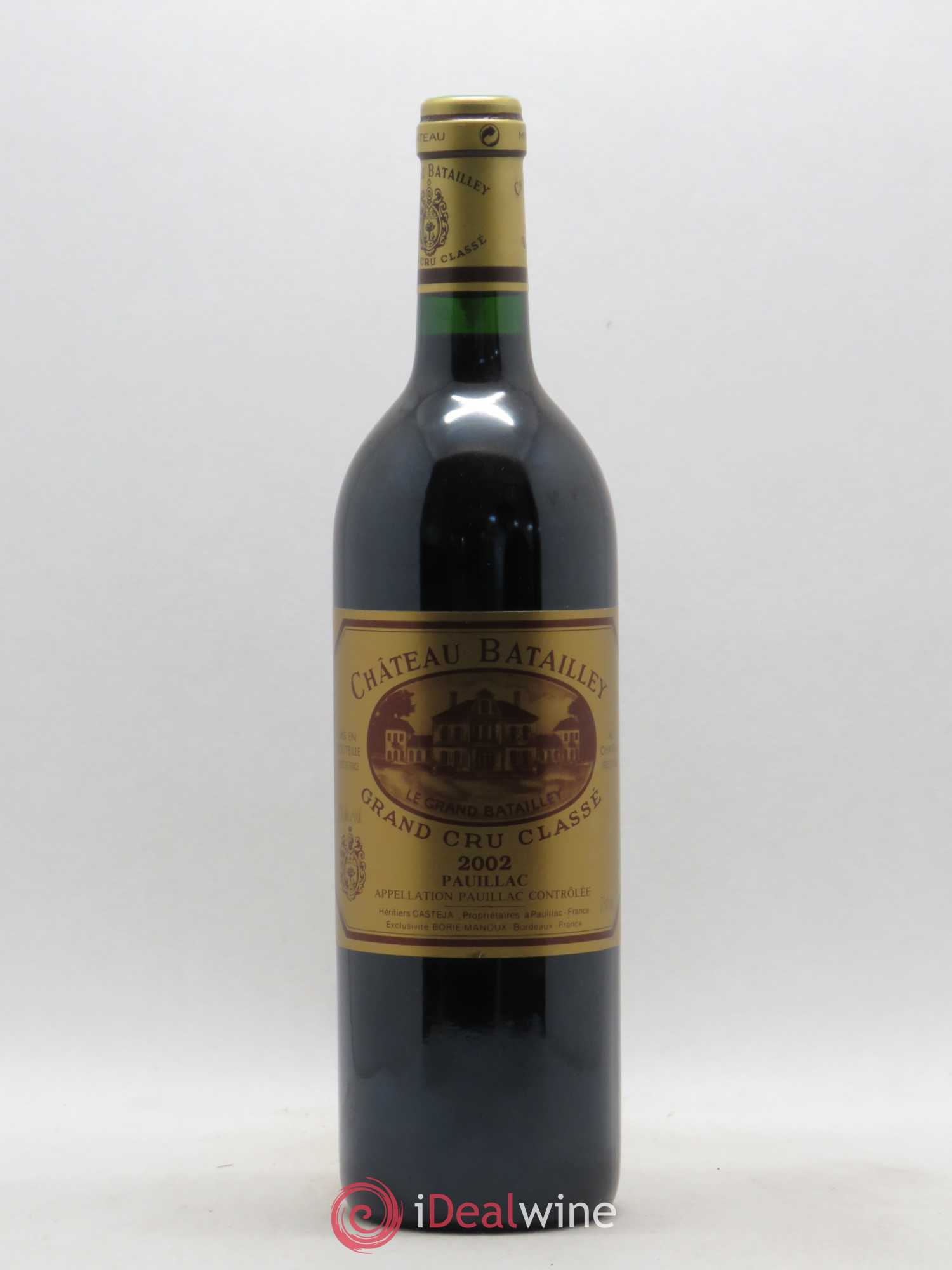 Château Batailley 5ème Grand Cru Classé 2002 - Lot de 1 bouteille - 0