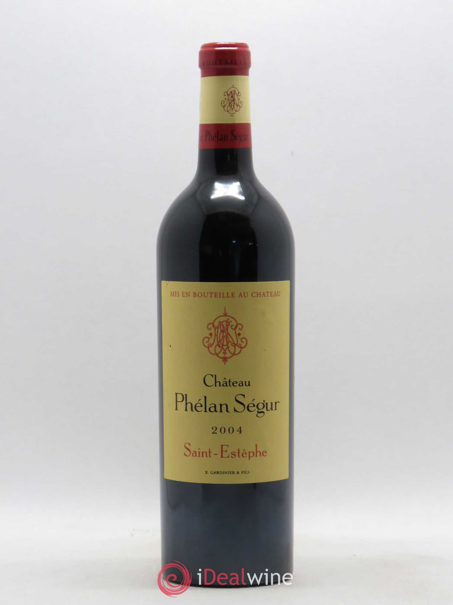 Château Phélan Ségur 2004 - Lot de 1 bouteille - 0
