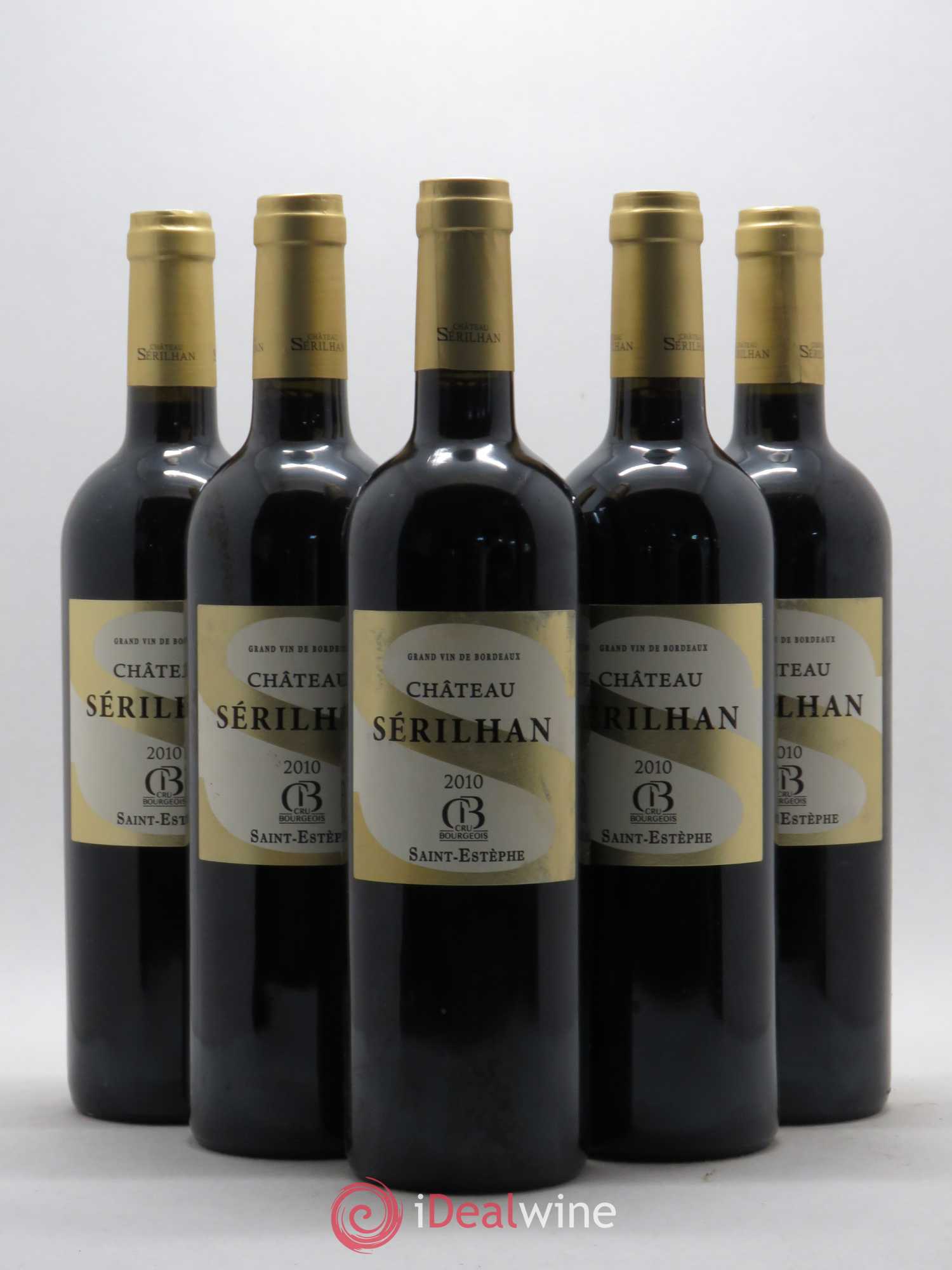 Saint-Estèphe Château Serilhan 2010 - Posten von 5 Flaschen - 0